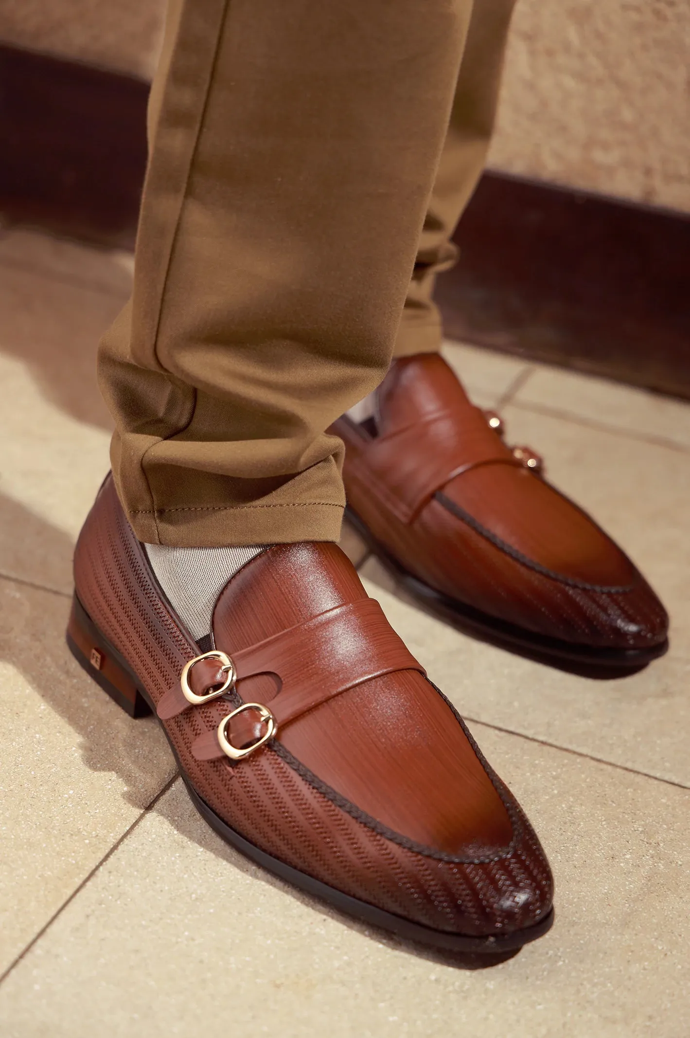 Four Wear Charity Ball Coffee Men Formal Moccassins