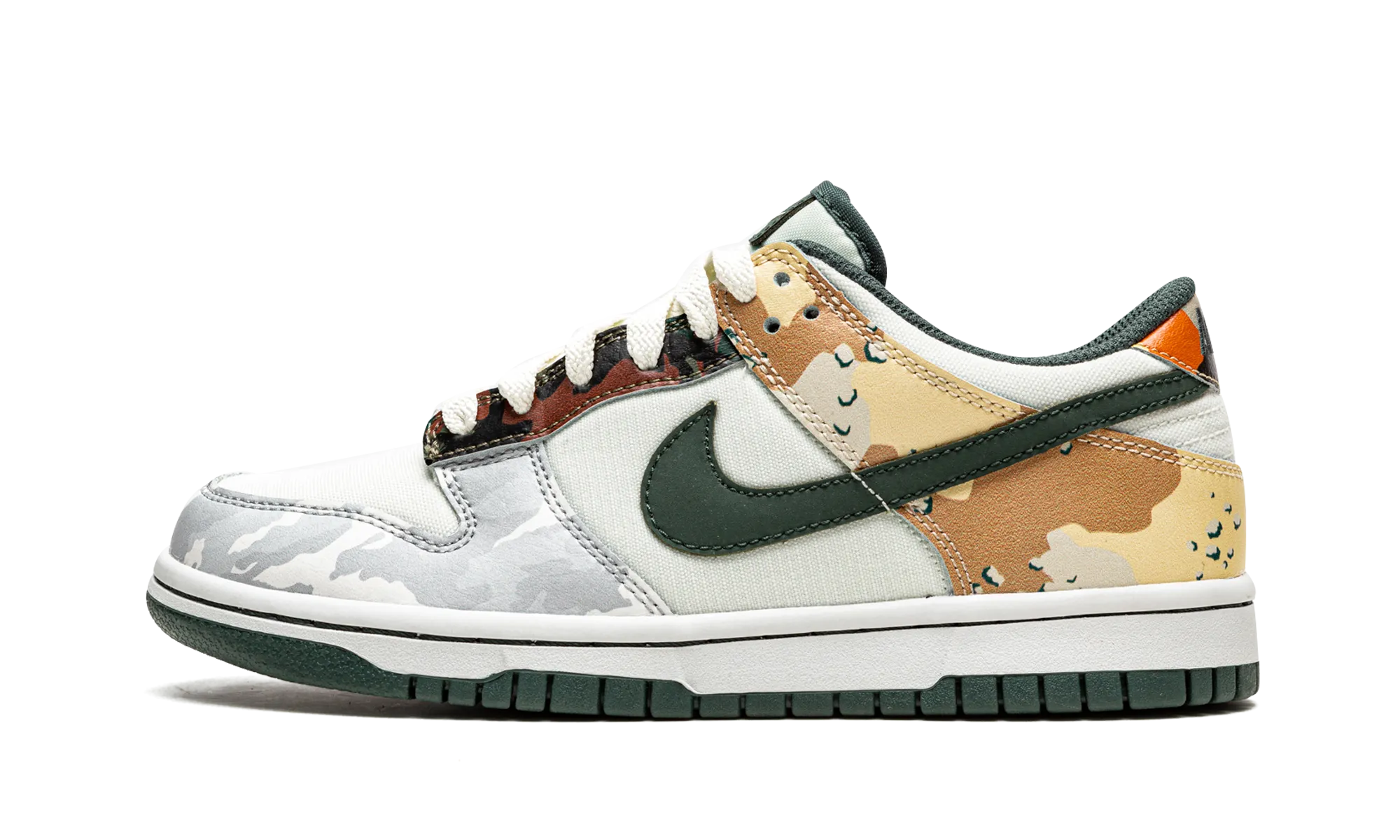 Light Journey Flexible Fit Dunk Low GS "Sail Multi-Camo"
