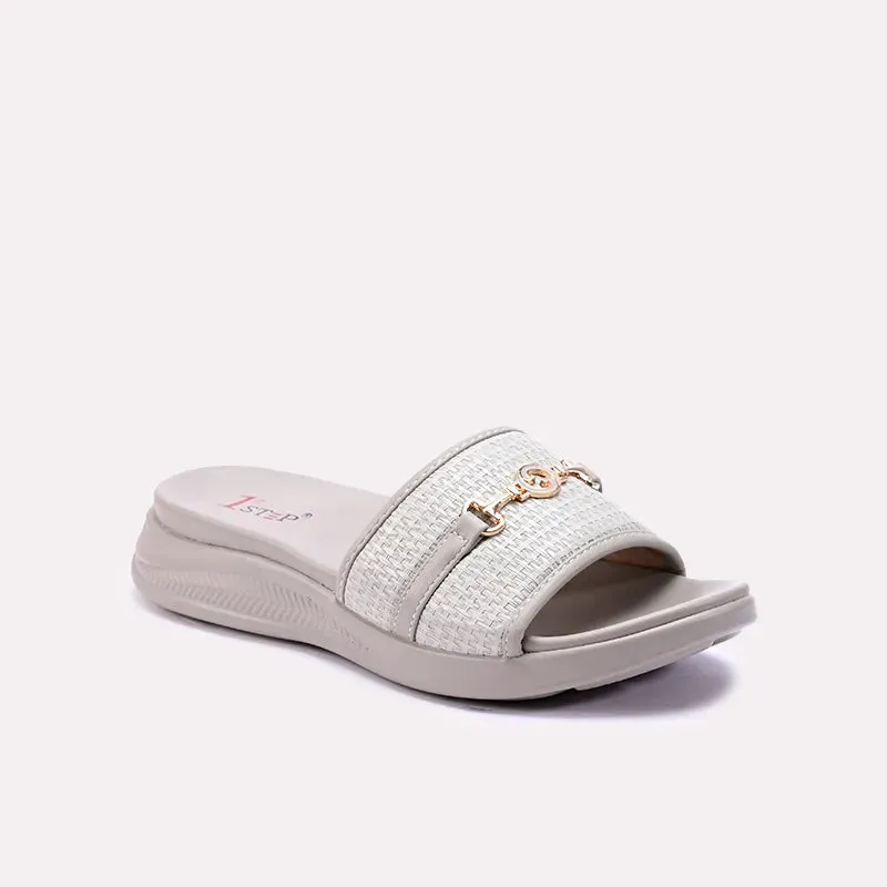 Kind Step Catherina Gray Casual Slippers 0412728