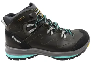 Grisport Womens Capri Mid Hiking Waterproof Boots Made In Italy Trendy Vibe