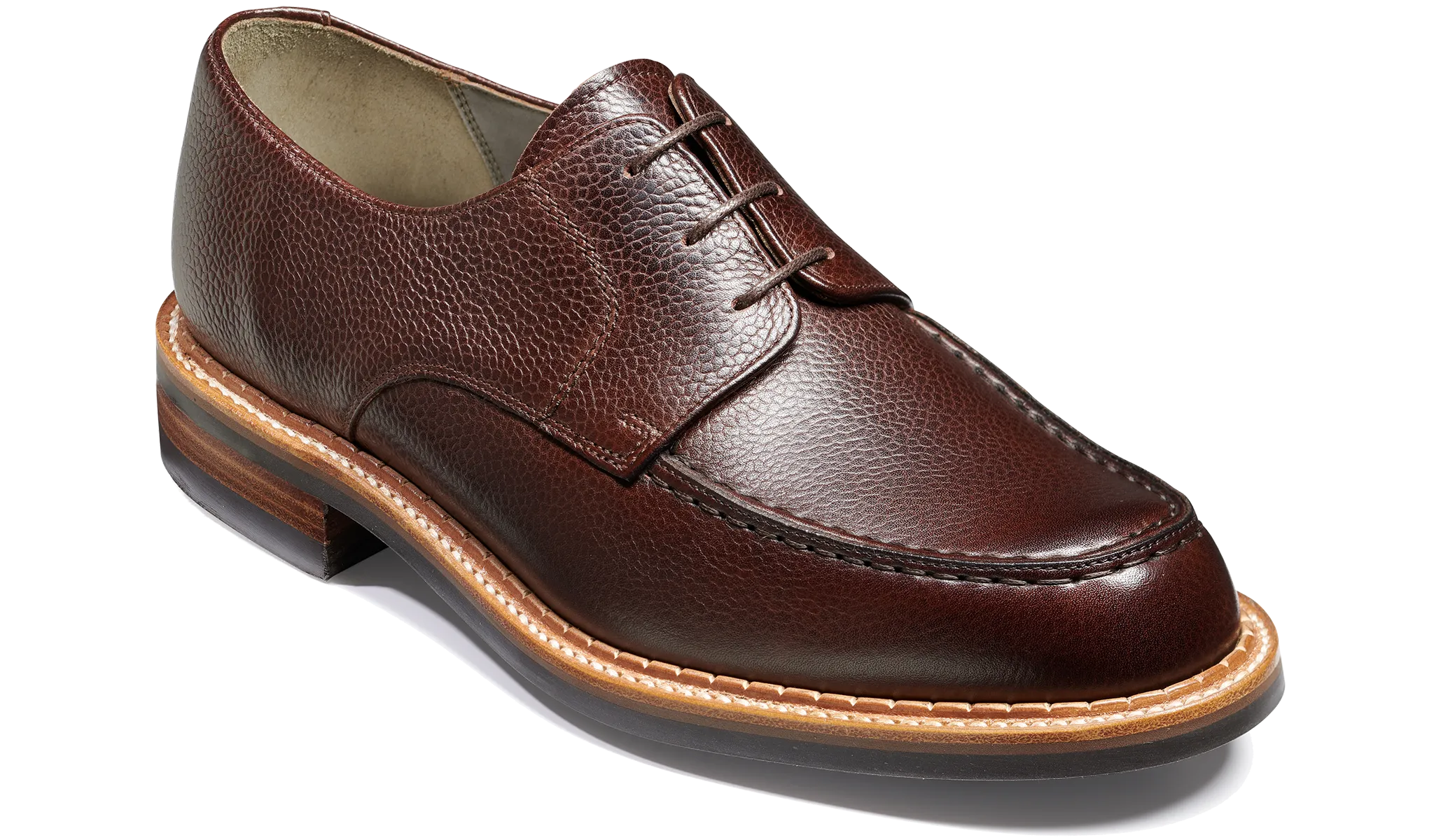 Refined touch Wide Comfort Wilson - Dark Brown Grain
