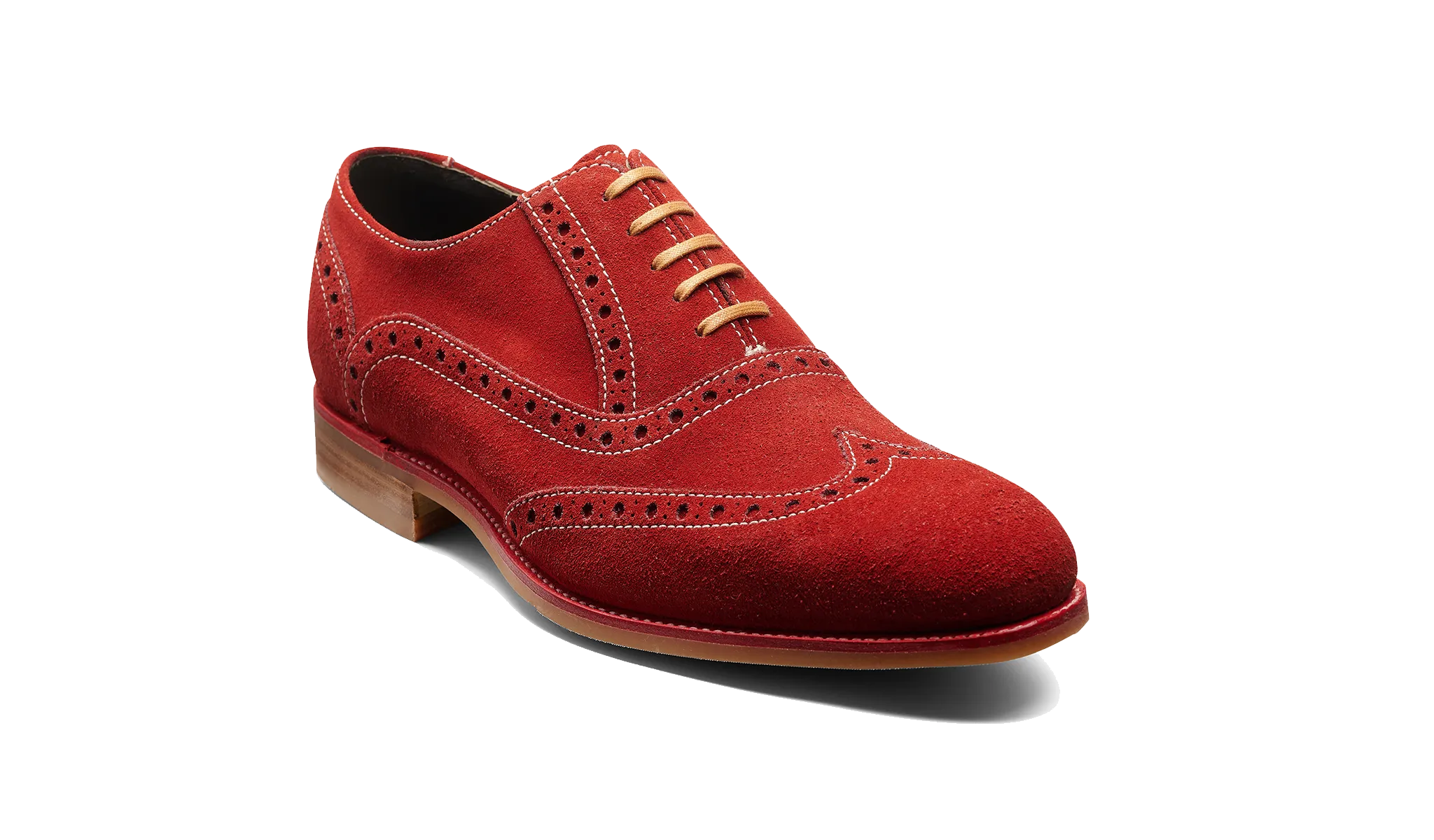 Grant - Red Grey Suede Refined touch Team Lead