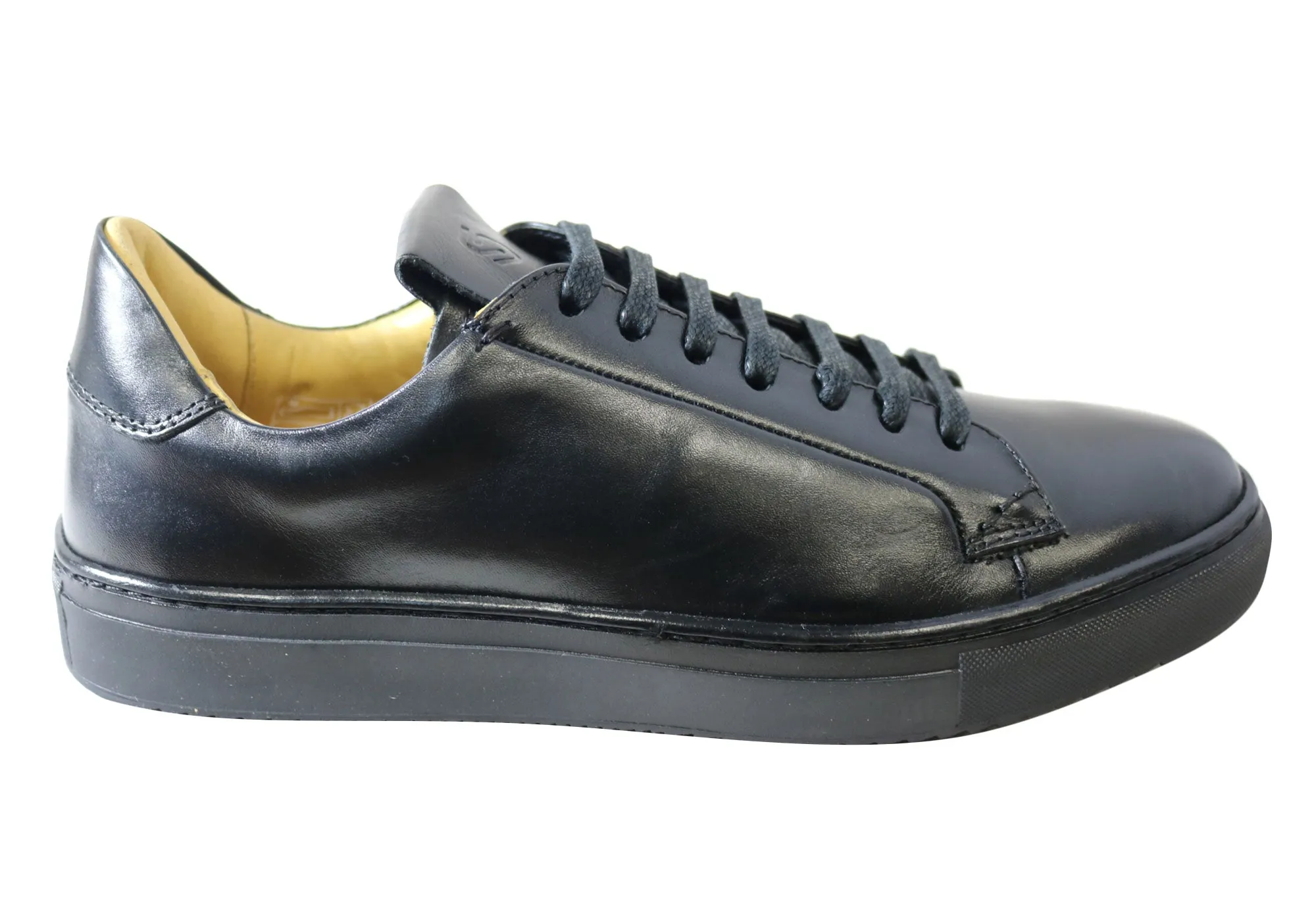 Savelli Gill Mens Comfort Leather Lace Up Casual Shoes Made In Brazil Fiber Mix Korean Trend