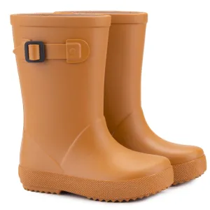 Stable Support Snow Trekker Pointed Toe Igor Girl's and Boy's Splash Euri Rain Boots, Caramelo