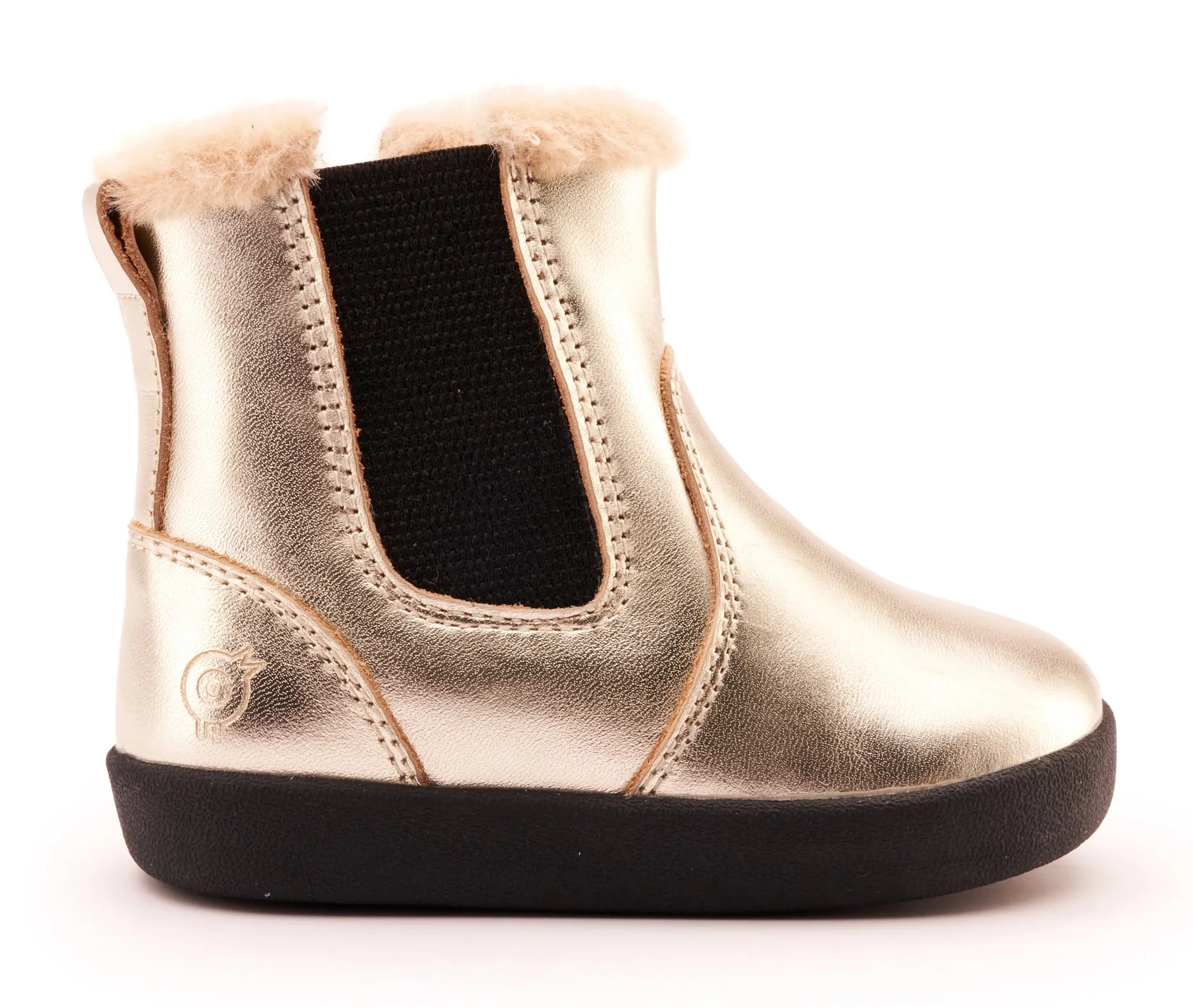 Old Soles Boy's and Girl's 315 Rider Boot Casual Shoes - Gold High Traction Rough Terrain
