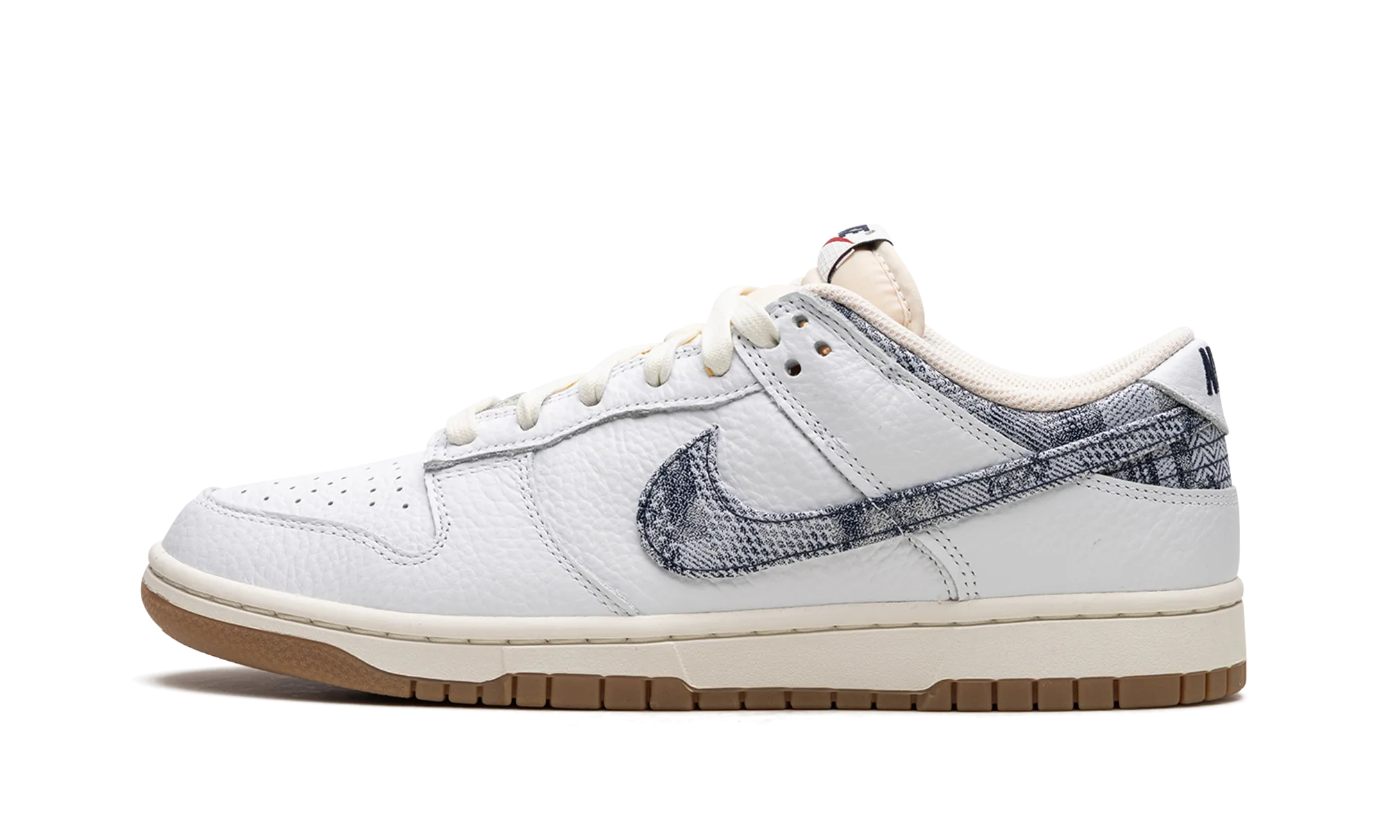 Flower Jog Breathable Linings Dunk Low "Washed Denim"