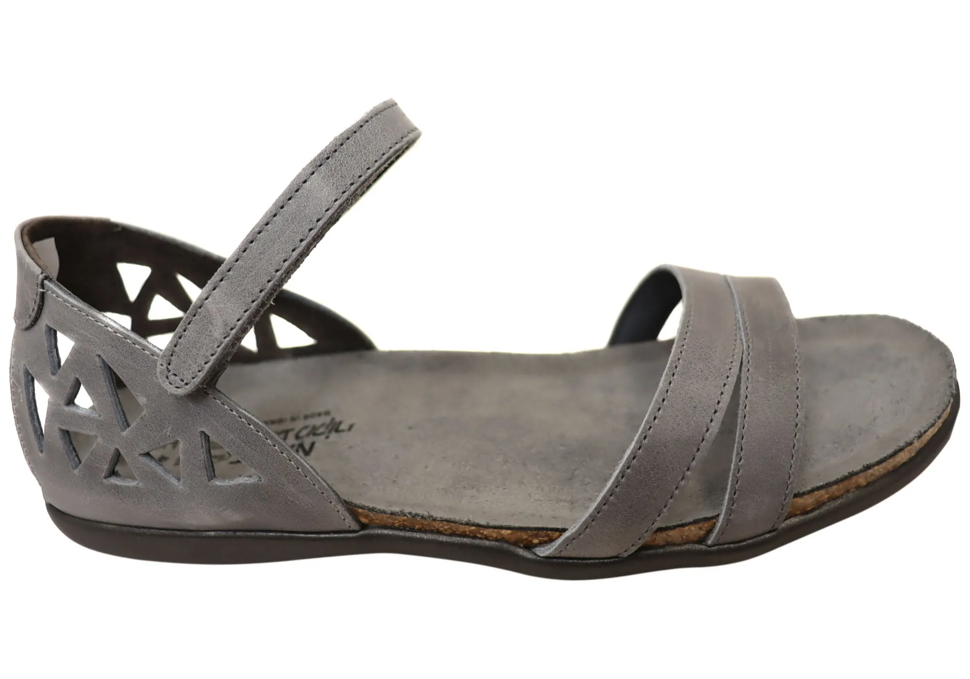 Naot Bonnie Womens Leather Comfortable Supportive Sandals Breath Panel Sun Safe
