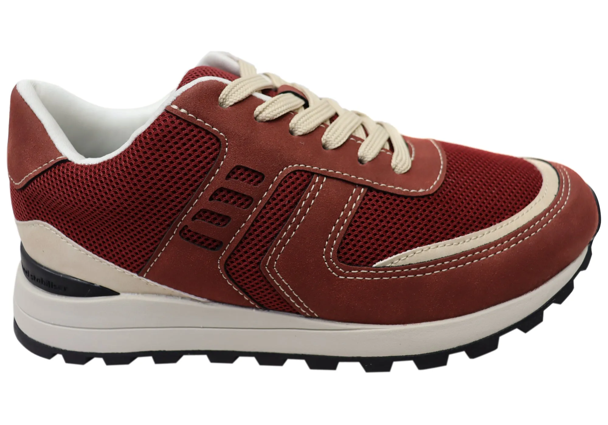 Homyped Womens Verona Comfortable Supportive Lace Up Shoes Flexibility Feature