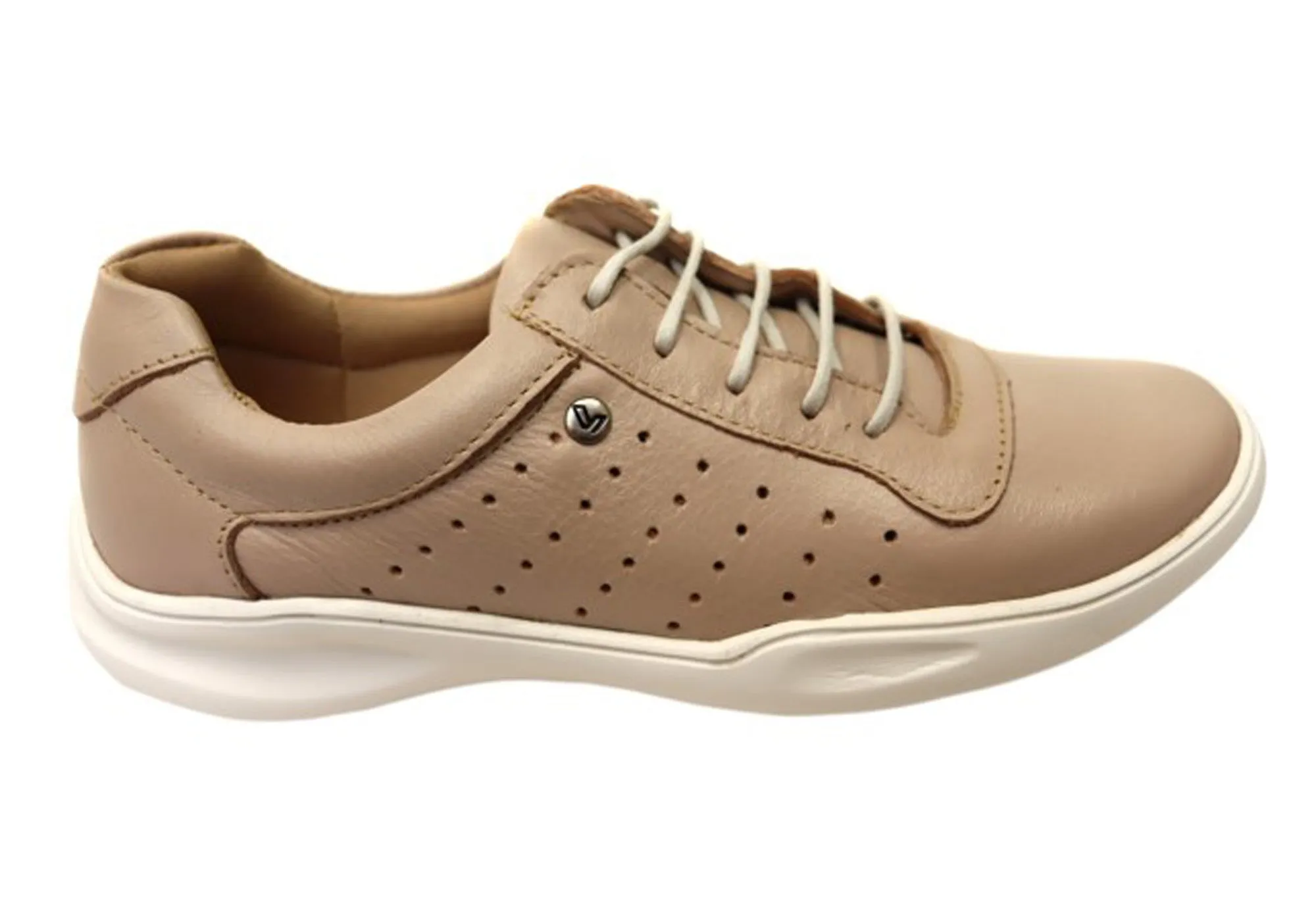 Levecomfort Annie Womens Brazilian Comfortable Leather Shoes Dust Guard Slip On
