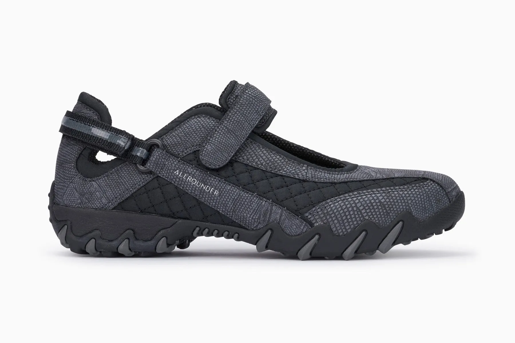 Carry Easy Arch support Niro - Black Reptilia/Black W. Mesh 1/14