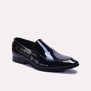 Black Glossy Slip On Dress Shoes 0111272 Coastal Cool