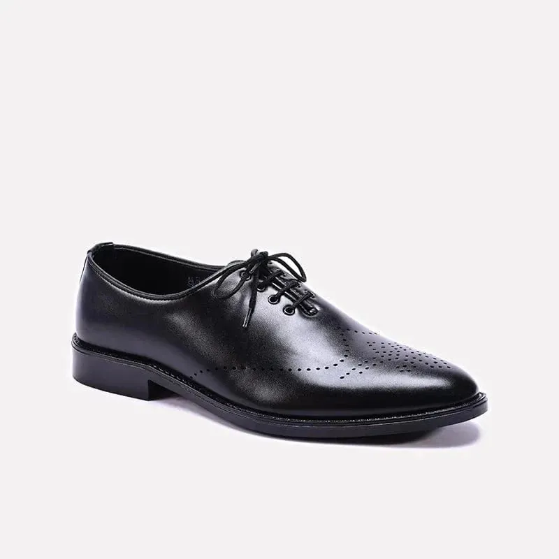 Core Edge Sun Proof Black Wingtip Oxford Shoes For Men 0111297