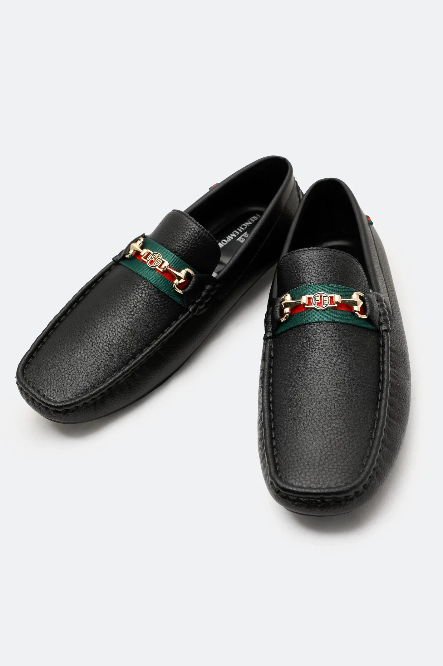 Black Casual Moccassins Shoes Sand Jog Meadow Run