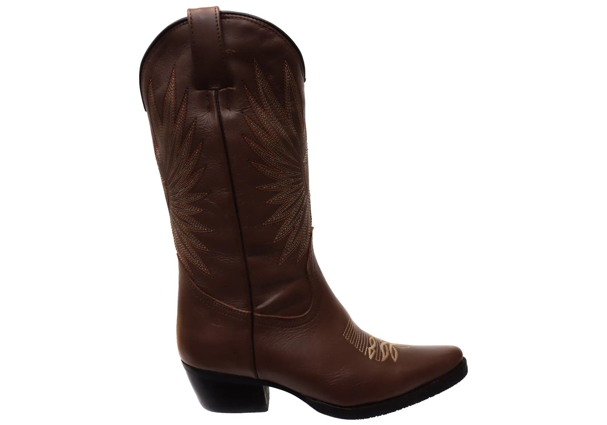 D Milton Eliza Womens Comfortable Leather Western Cowboy Boots Anti Odor Trail Exploration Thermal Core Stylish Explorer