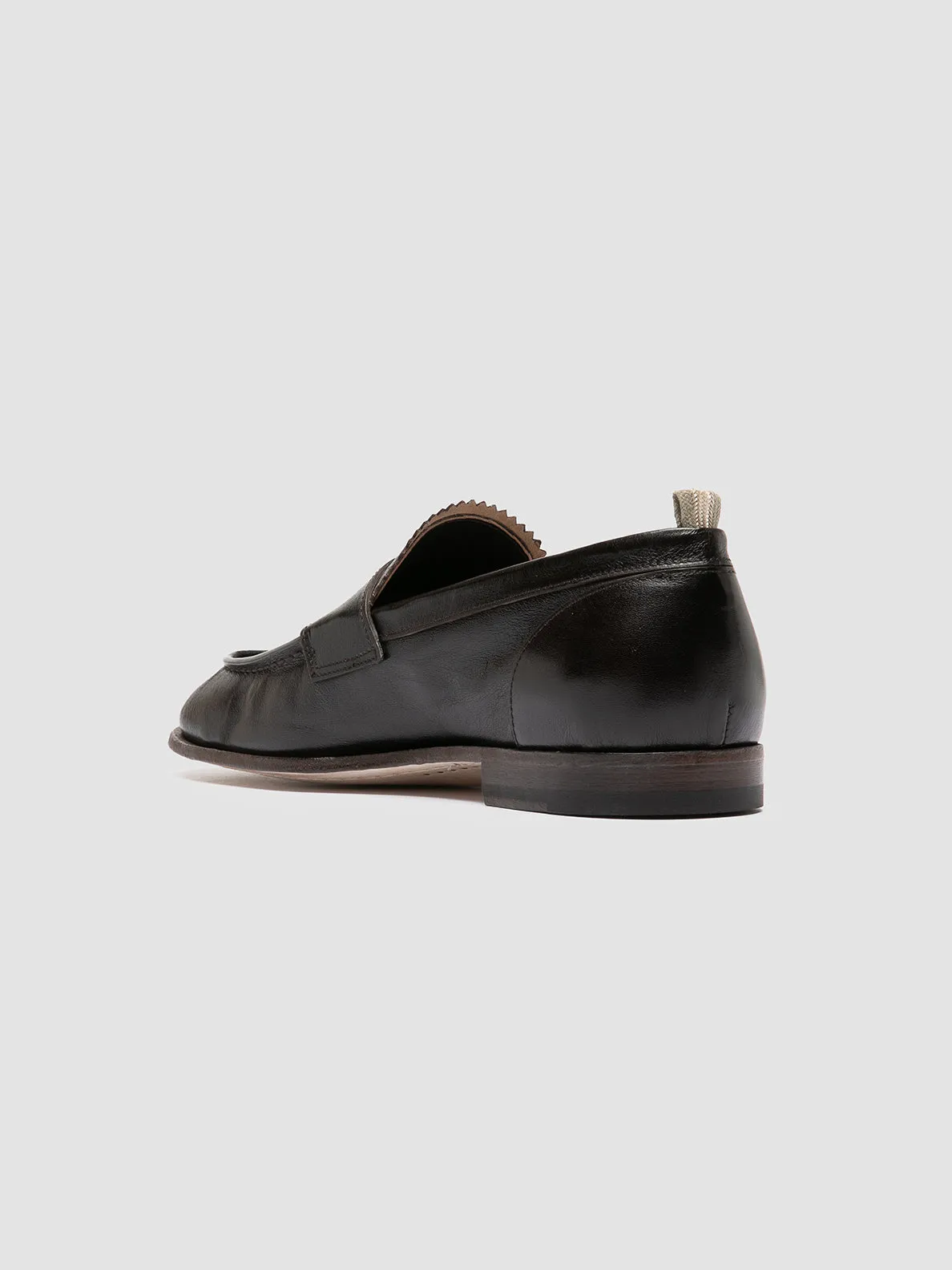 Everyday Comfort SOLITUDE 001 - Brown Leather Penny Loafers