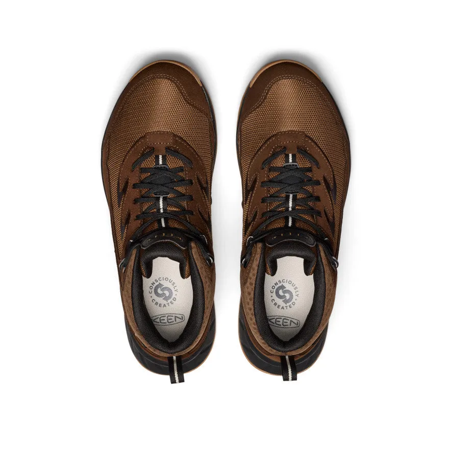 Men's Hightrail Waterproof Hiking Boot  |  Dark Earth/Oak Buff Moisture wicking