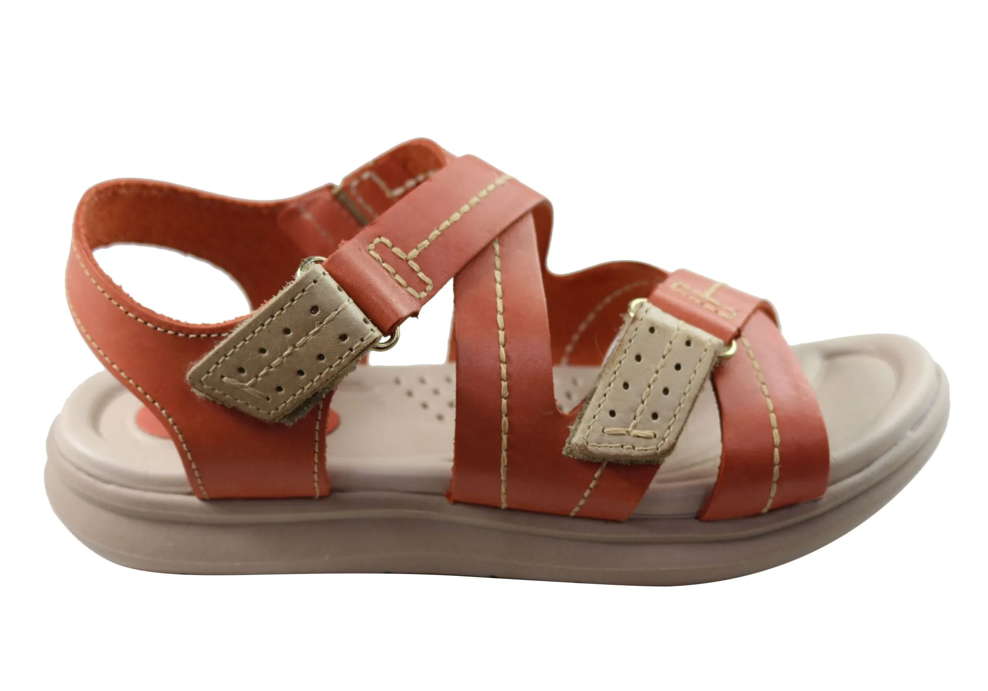 Pegada Sien Womens Comfortable Leather Sandals Made In Brazil Drive Mood