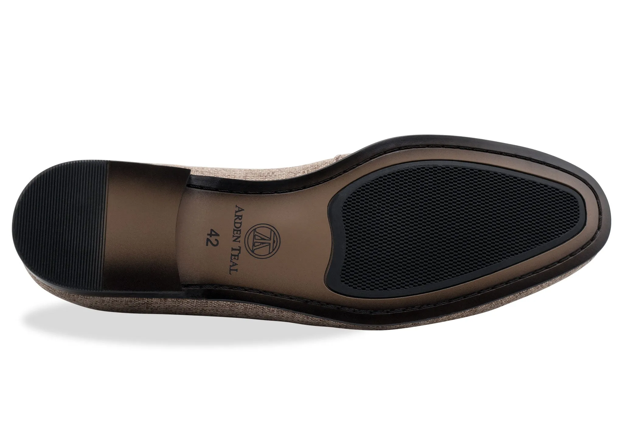 Breathable Upper Rafael Brown Tassel Belgian Loafer