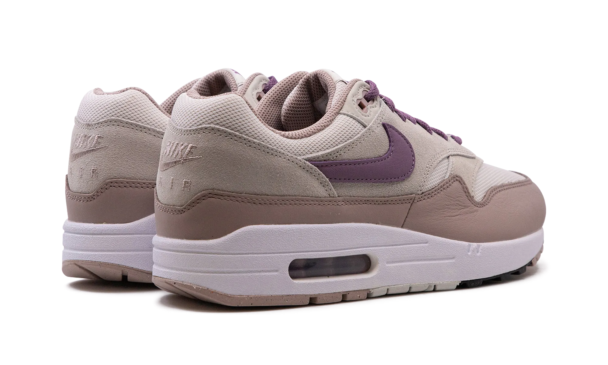 Air Max 1 SC "Light Bone / Violet Dust" buckle Rubber Sole