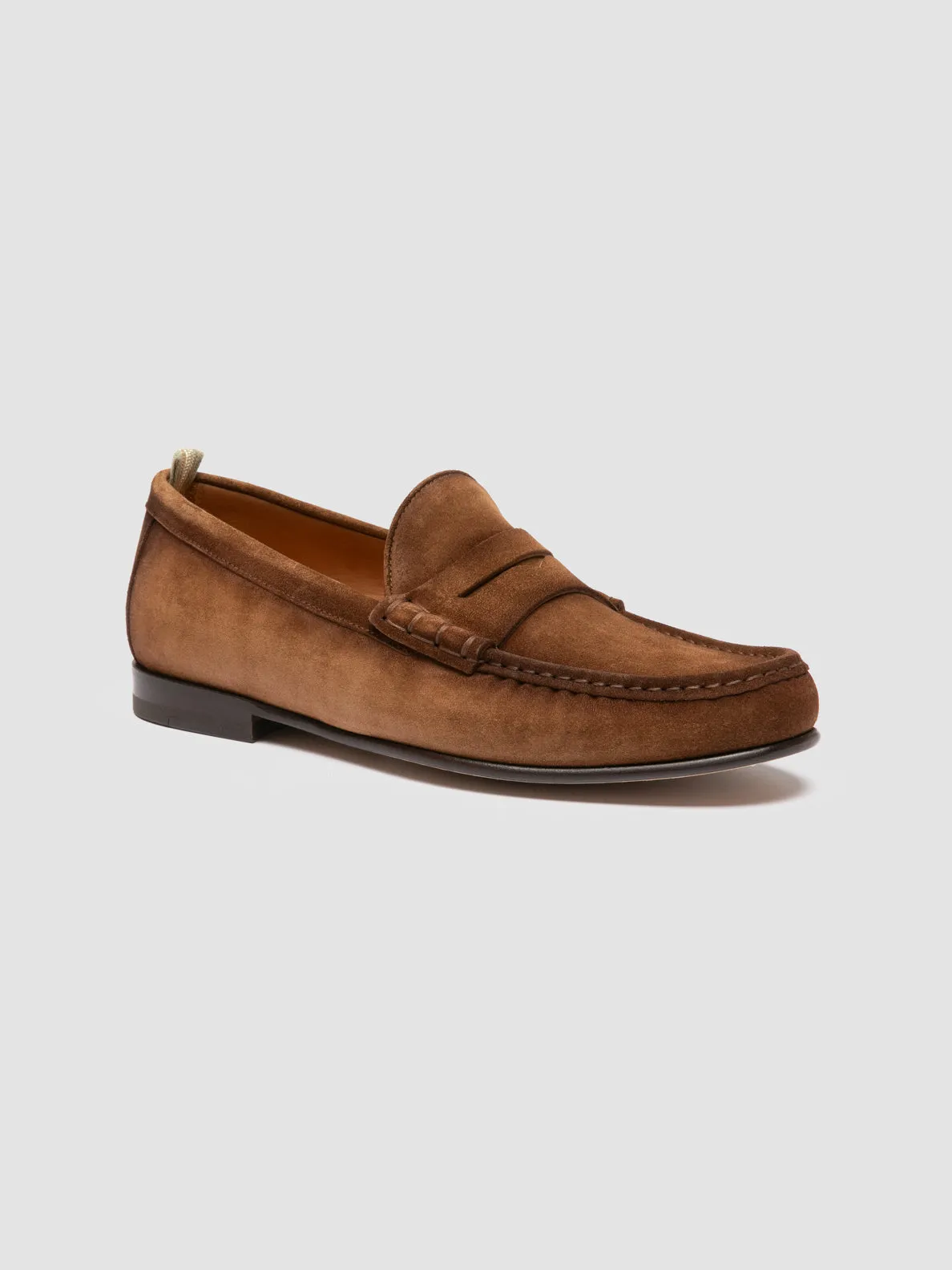 Urban Sleek BALFRON 002 - Brown Suede Penny Loafer