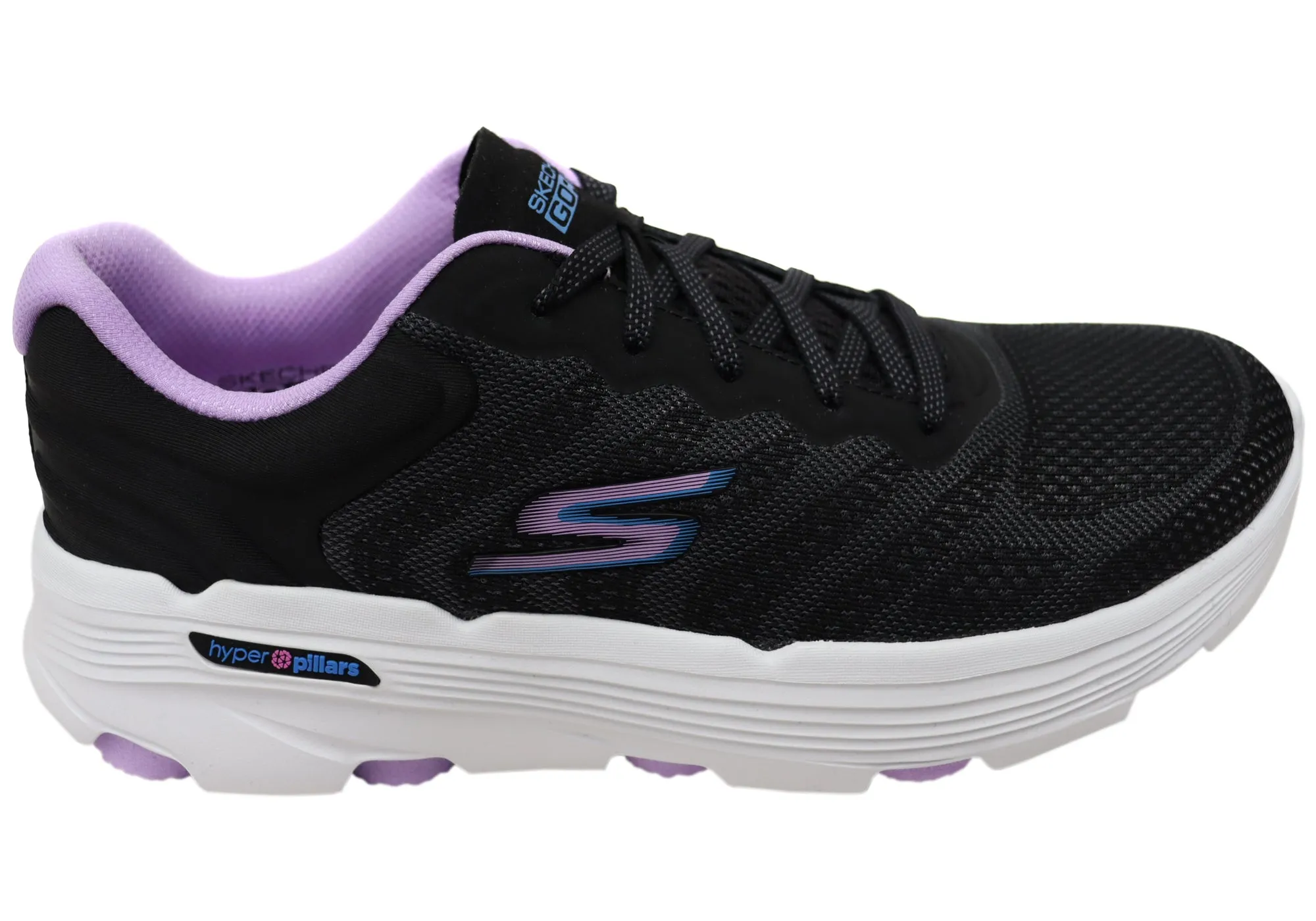 Skechers Womens GOrun 7.0 Driven Comfortable Lace Up Shoes Calm Tone All Day Travel Light