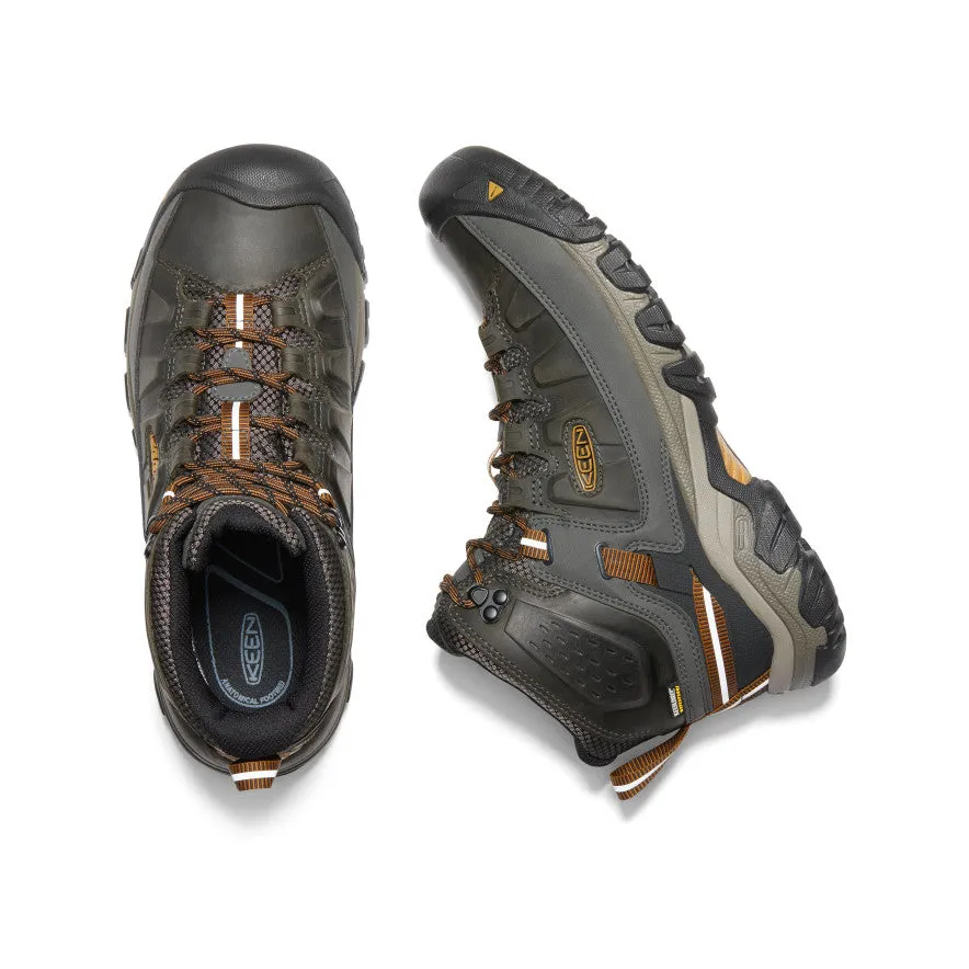 Protective Finish Rough Terrain Men's Targhee III Waterproof Mid  |  Black Olive/Golden Brown