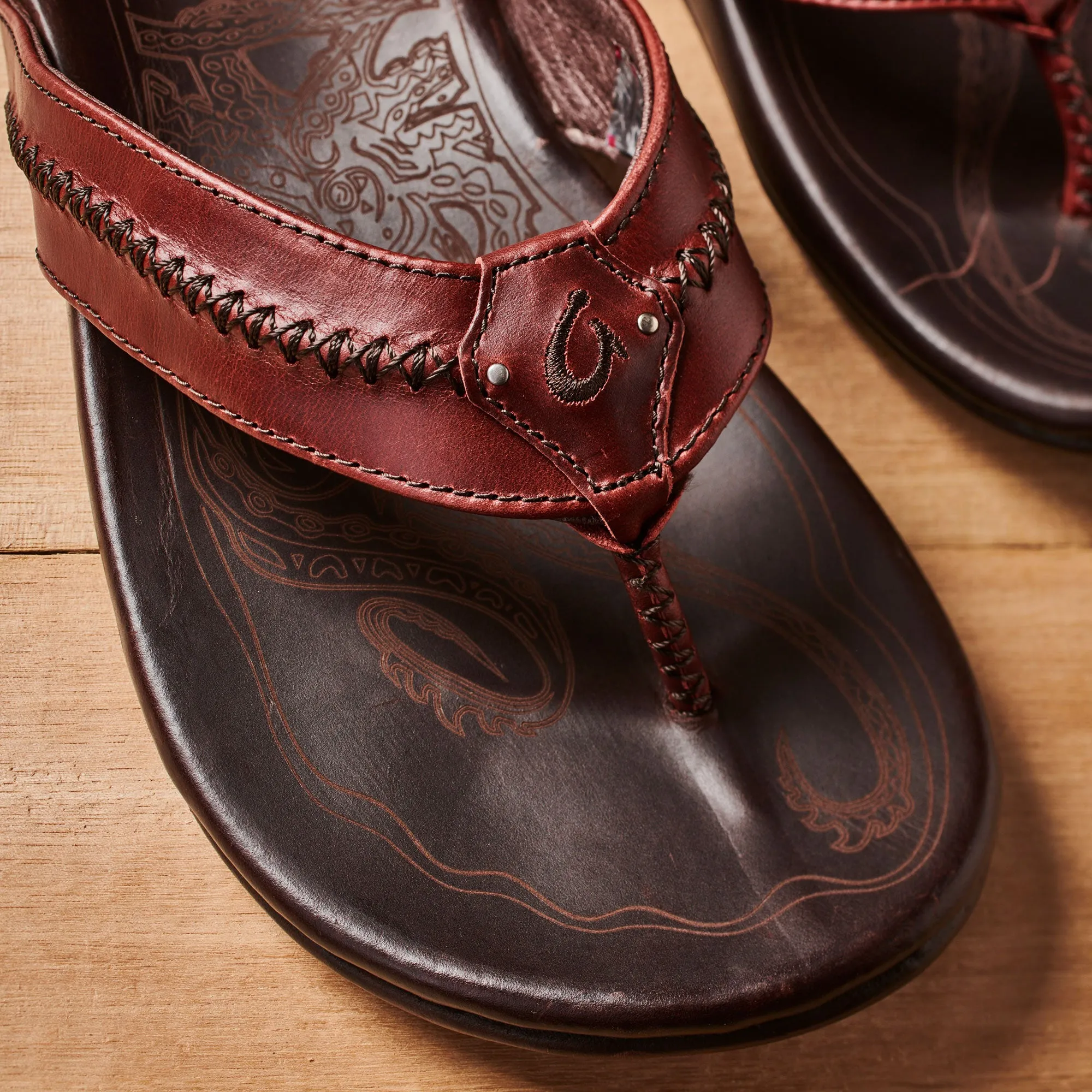 Mea Ola - Terra / Dark Wood Travel-ready Footwear Washable