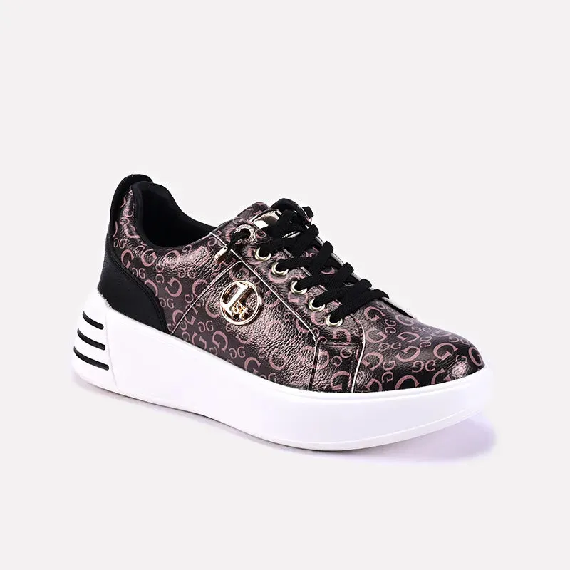 Zenith Black Platform Sneakers 0440701 Energy Return Technology