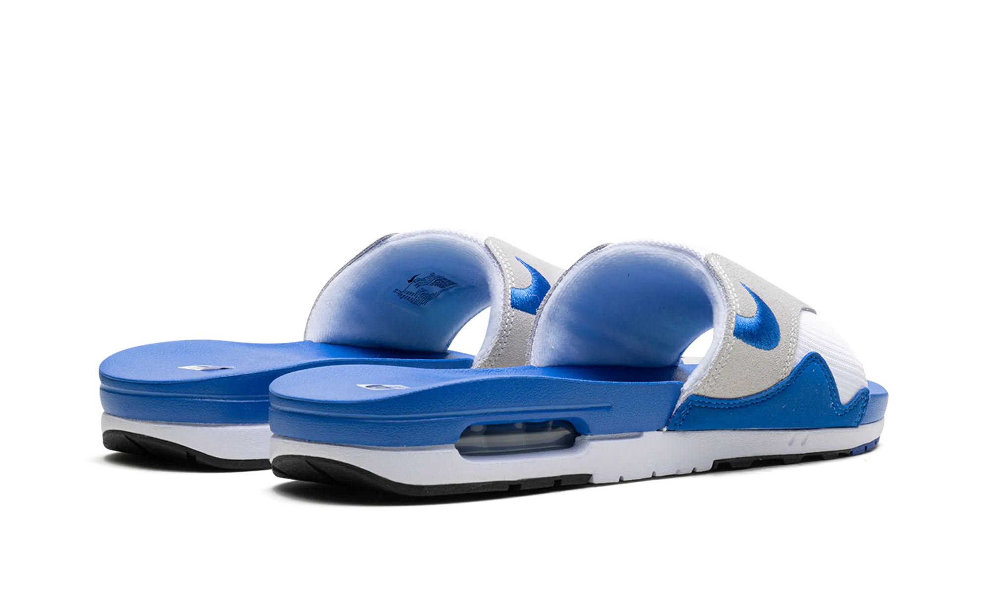Nike Air Max 1 Slide "Royal Blue" Block Hike Easy Fit Shoes