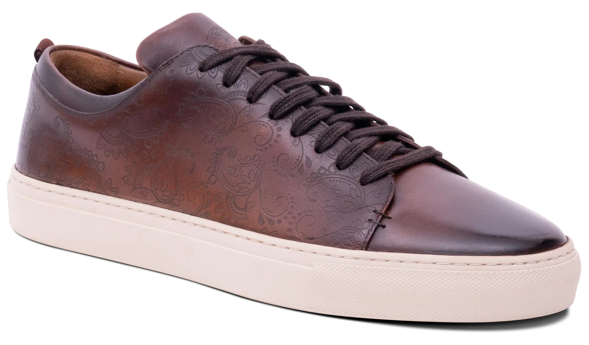Anti   Fatigue Paisely - Chestnut Hand Painted