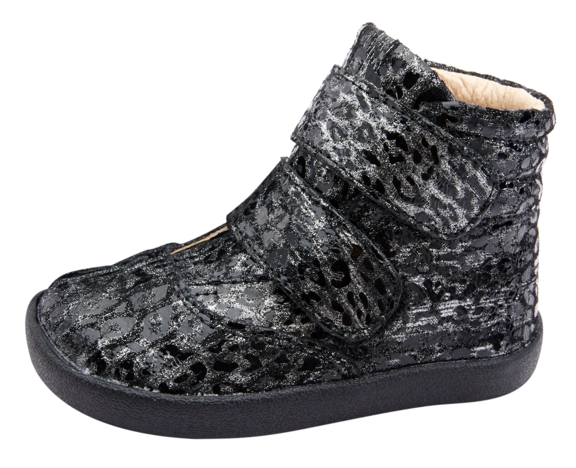 Old Soles Girl's & Boy's 5071 The Core Ankle Boot Sneaker - Pearlised Leopard Stable Support Backcountry Camper