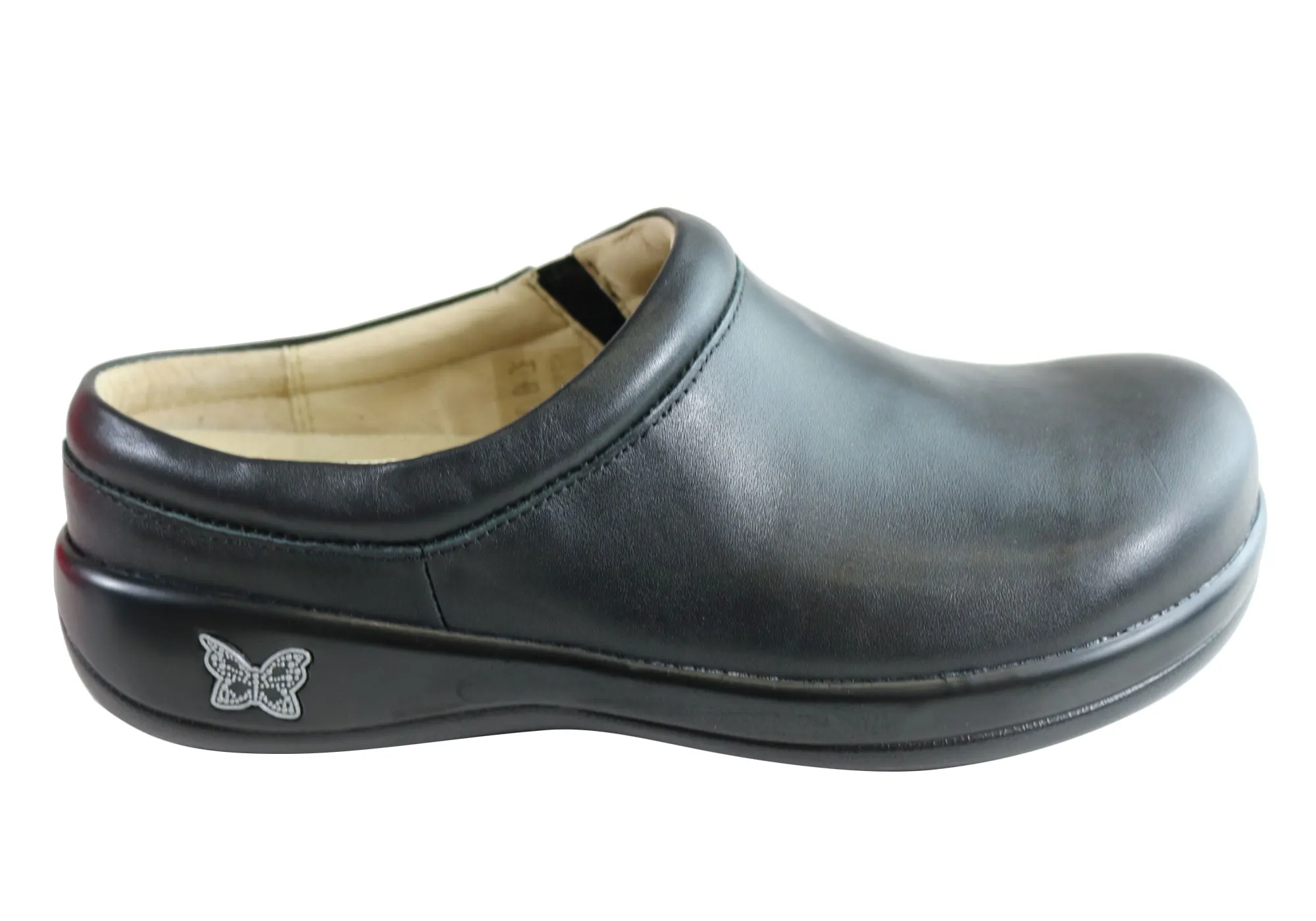 Future Walk All Day Beach Walk Alegria Kayla Womens Comfortable Leather Open Back Shoes