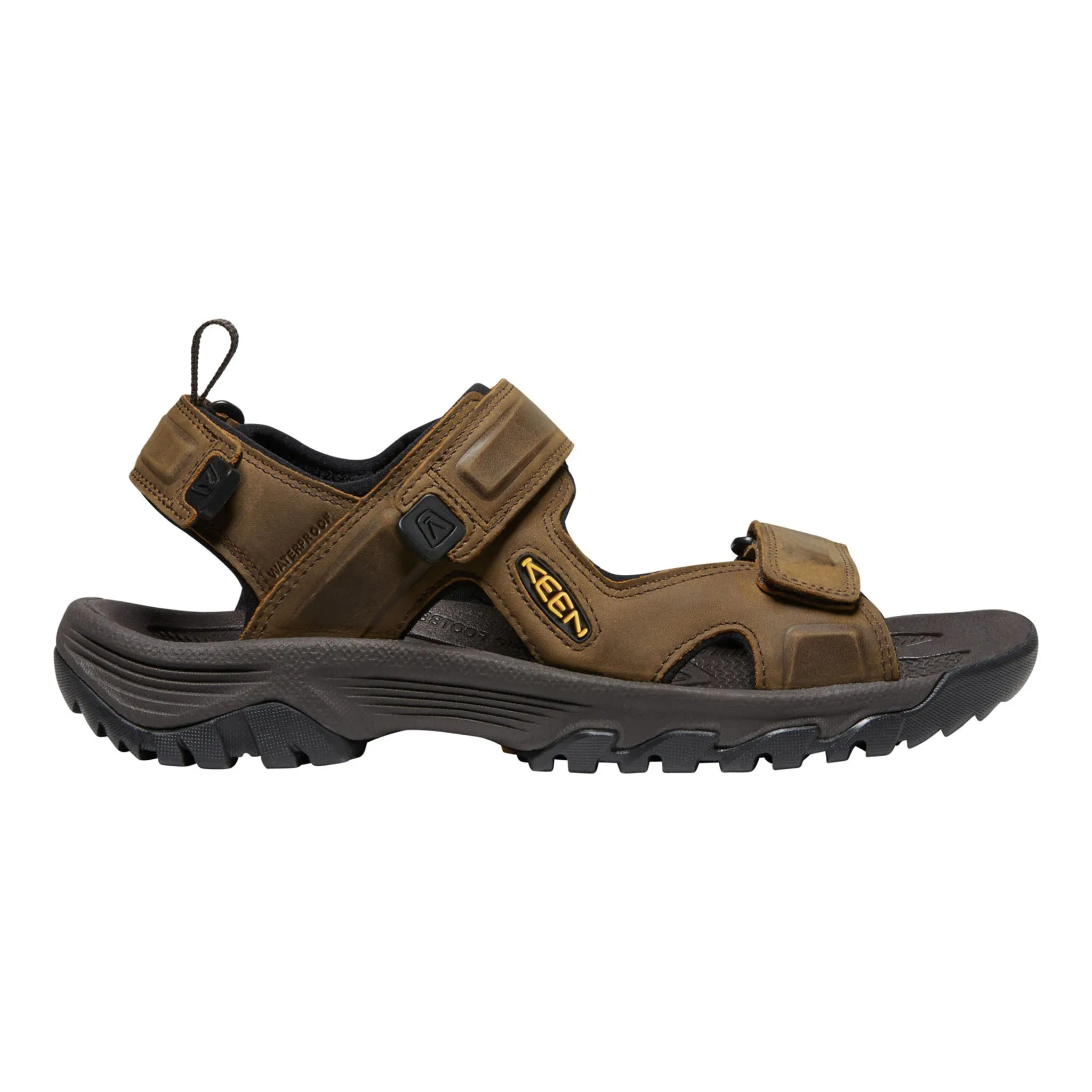 forest walk Men's Targhee III Open Toe Sandal Bison/Mulch