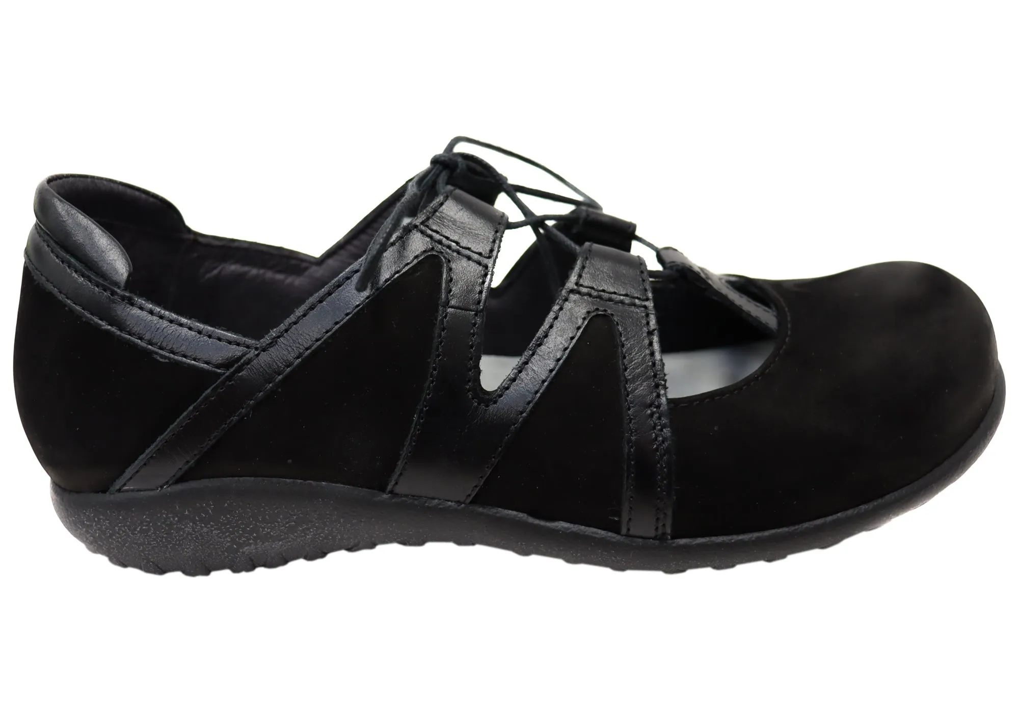 Fast Go Naot Timu Womens Leather Comfortable Shoes