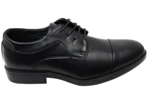 Signature Fit Woodlands Haines Mens Comfortable Lace Up Dress Shoes