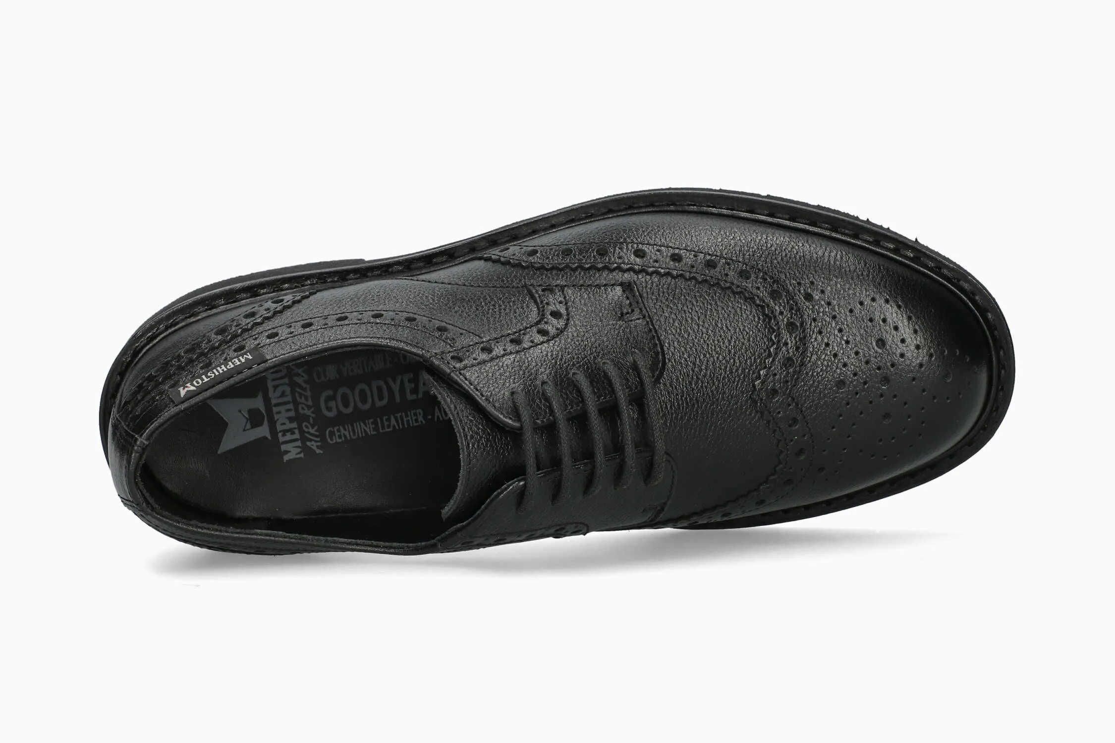 Icon Fit Polished Silhouette Max - Wingtip Black 9100