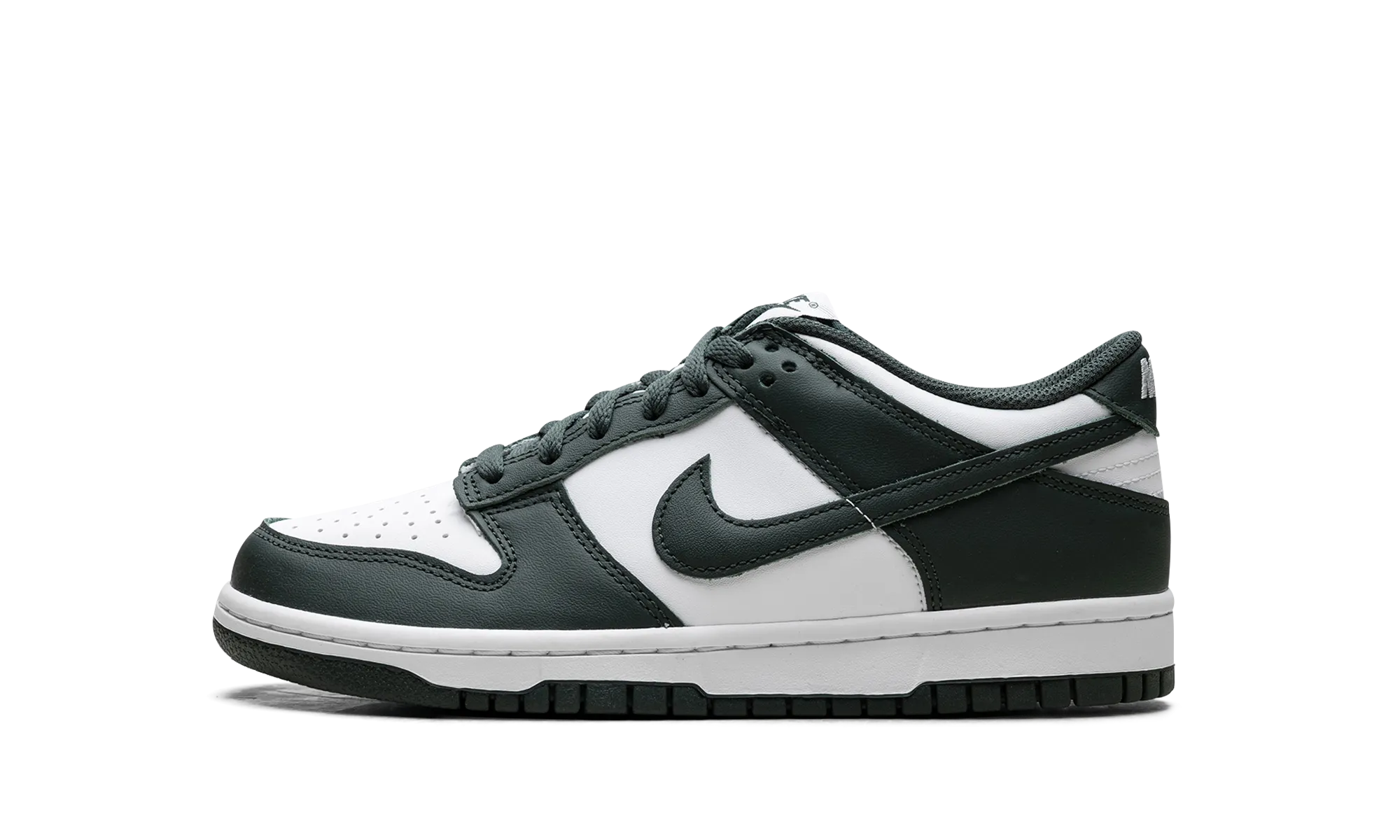 Dunk Low GS "White / Vintage Green" Stable Walk Urban Style