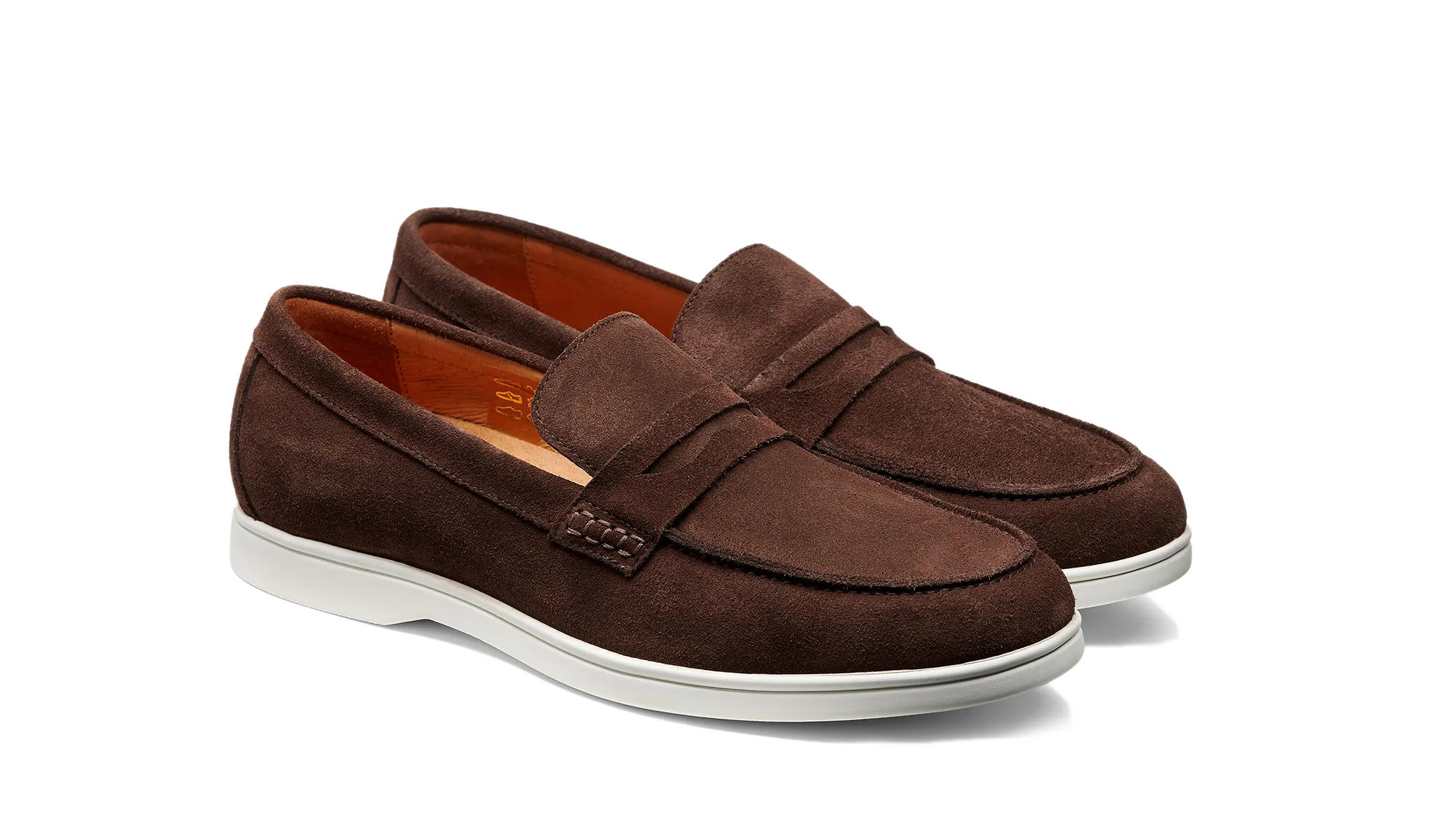 Meet Walk Santiago - Coffee Suede White Sole