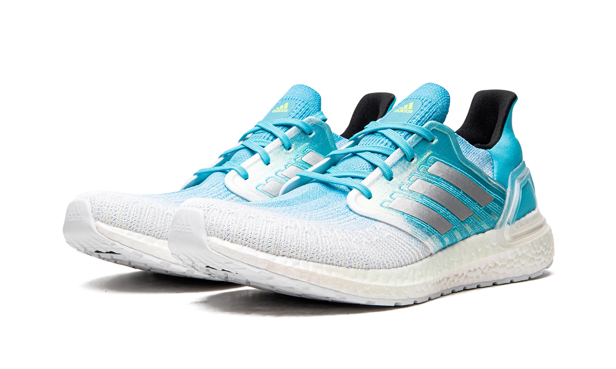 Stretchable Upper Anti Skid Ultraboost 20 "Signal Cyan"