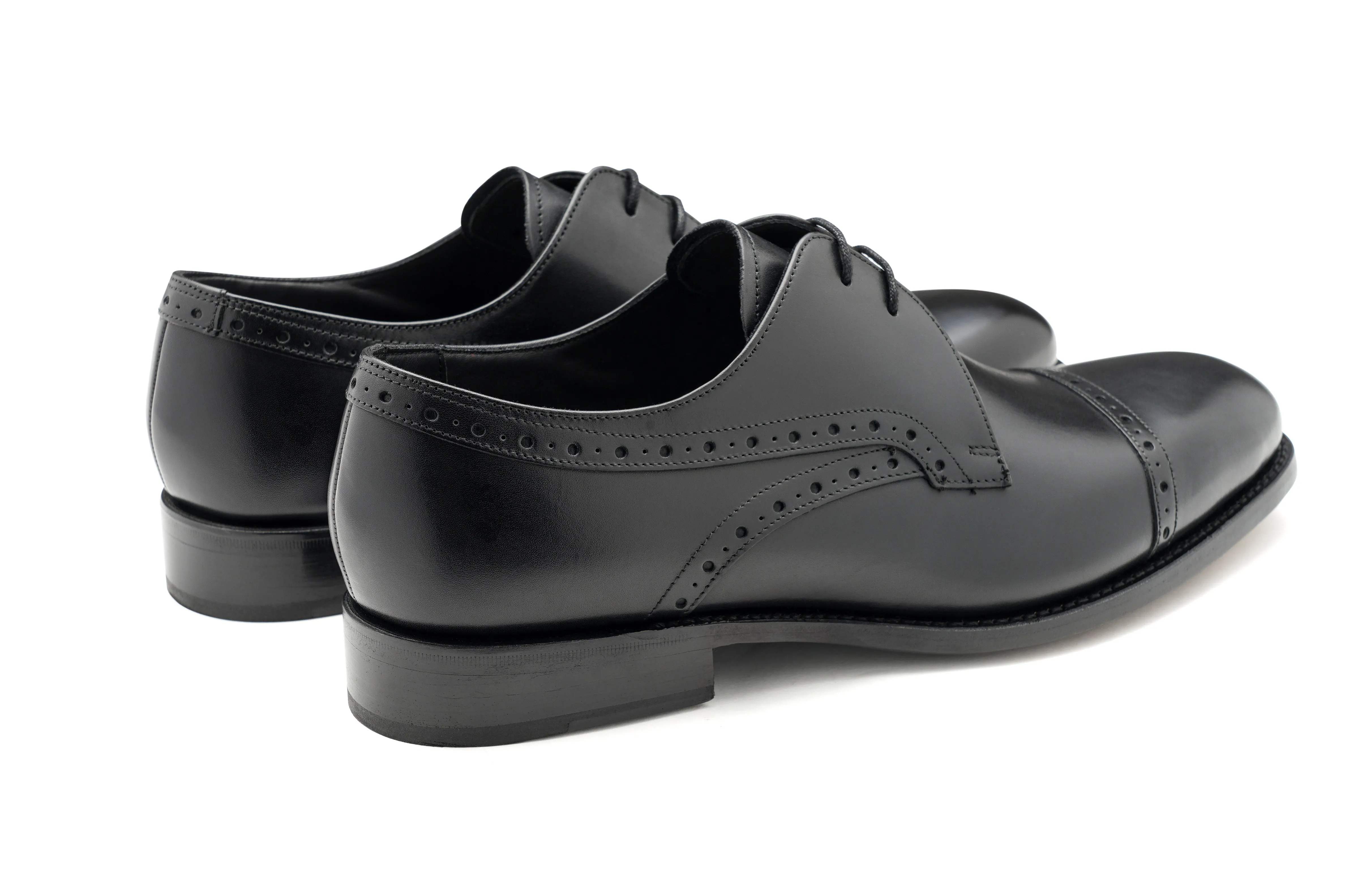 Ealing - Black Calf Wear resistant Weekend Style