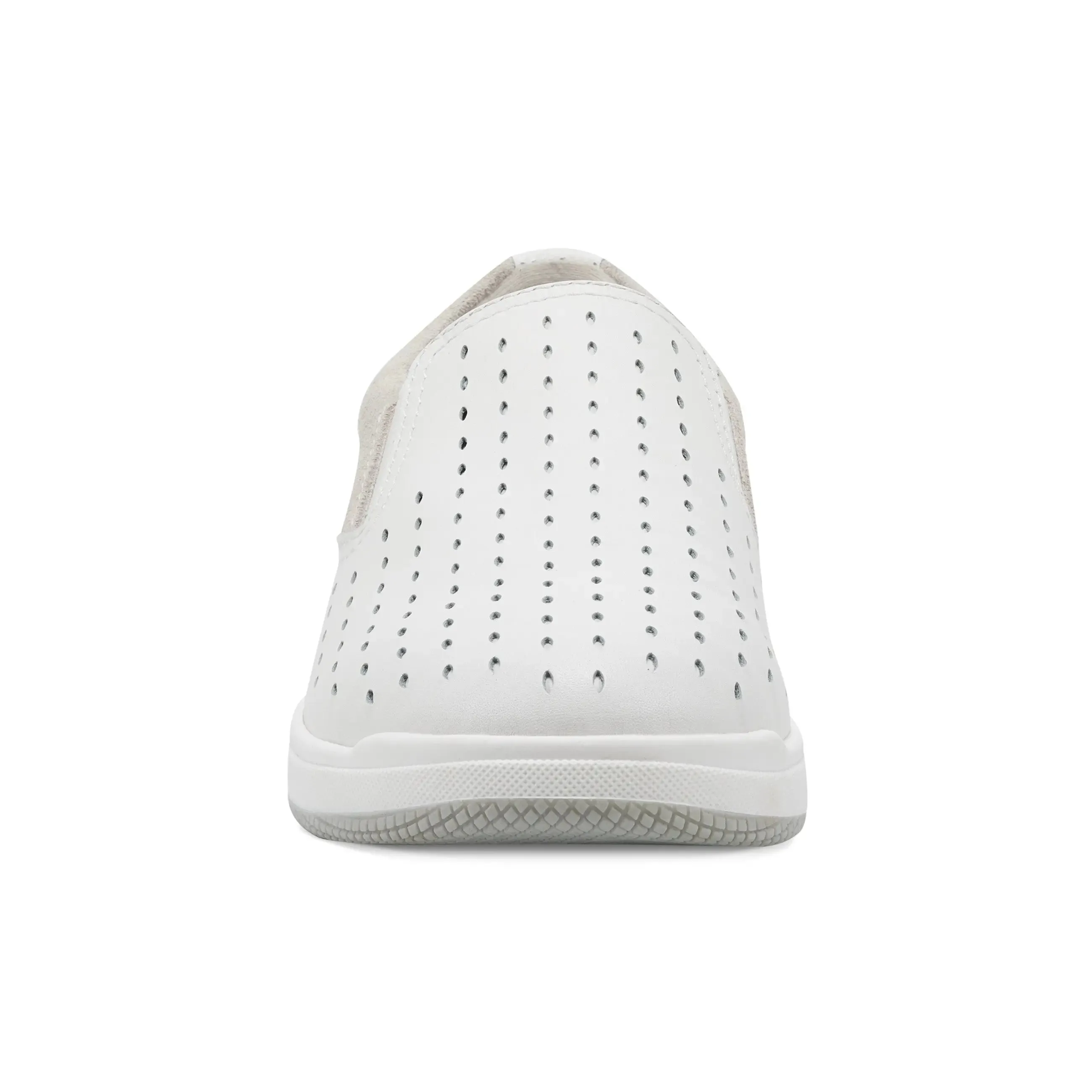 Nel Laser Cut Round Toe Casual Slip-on Sneakers Beach Fun Bold Tone