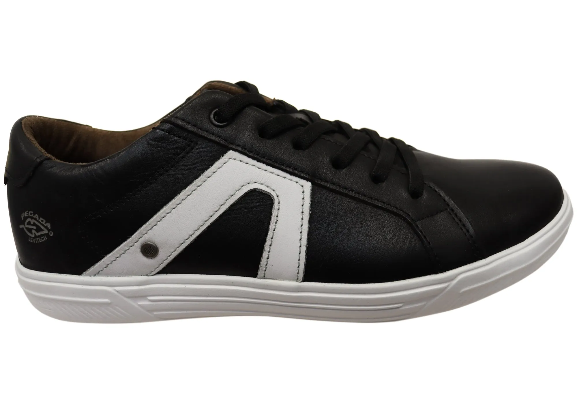 Pegada Ryder Mens Comfortable Leather Casual Shoes Made In Brazil EVA sole