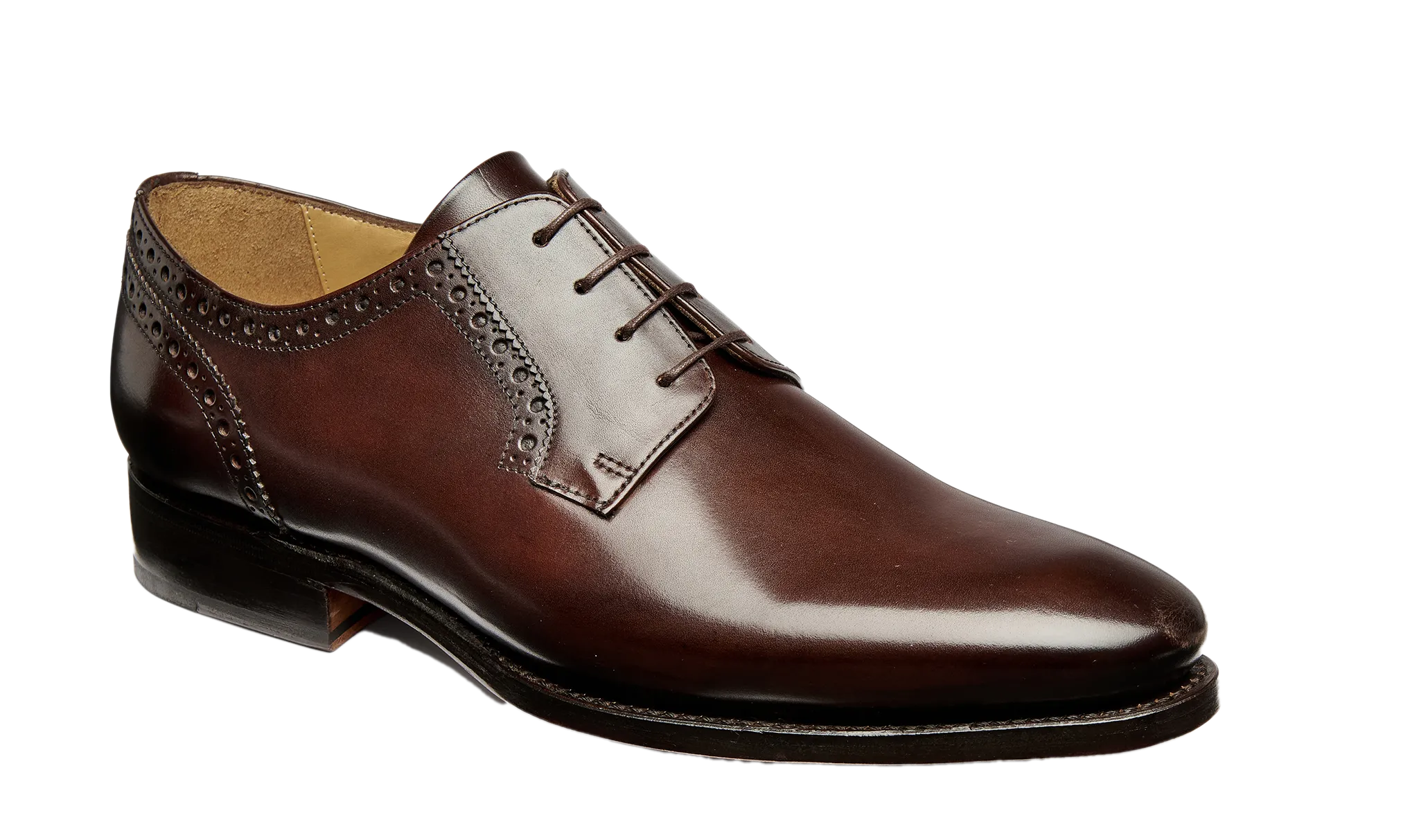 Morriston - Chestnut Calf Fine Detail Wedge Sole
