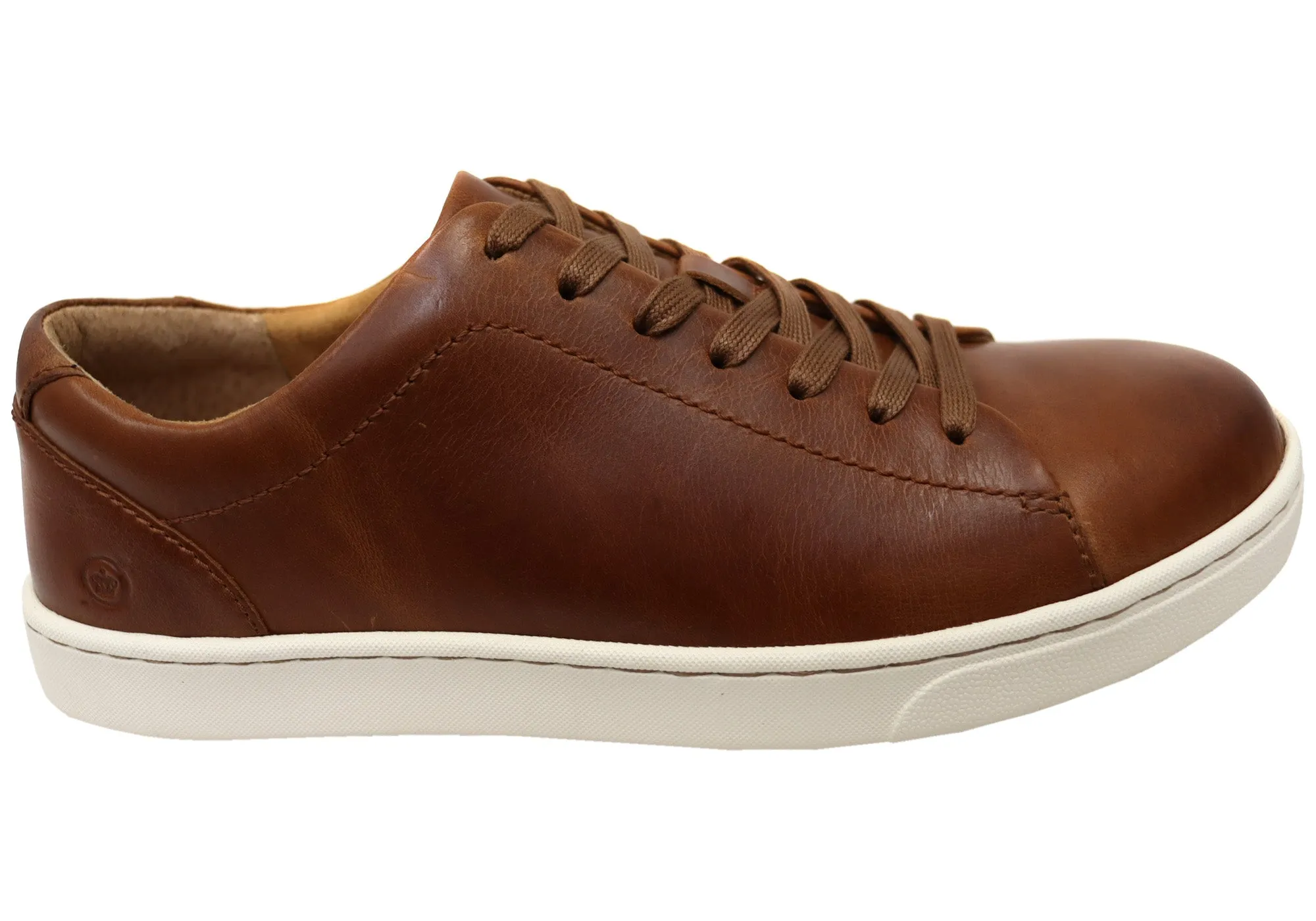 Vibe Up Born Mens Allegheny II Leather Comfortable Lace Up Shoes