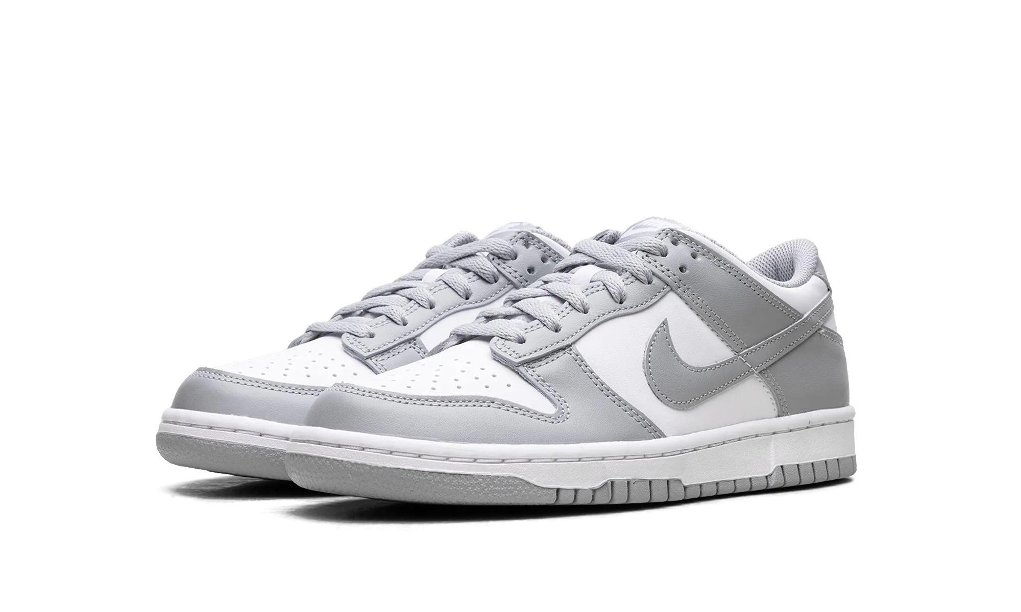 Dunk Low GS "White Light Smoke Grey" Soft Build Subtle Form