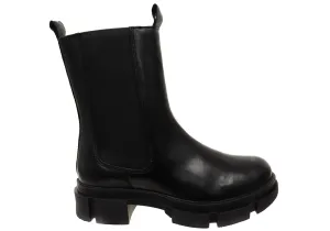 Hush Puppies Alisa Womens Comfortable Leather Ankle Boots Urban Everyday