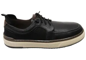 Cliff Hike Harbor Jog Democrata Drake Mens Comfortable Leather Casual Shoes Made In Brazil
