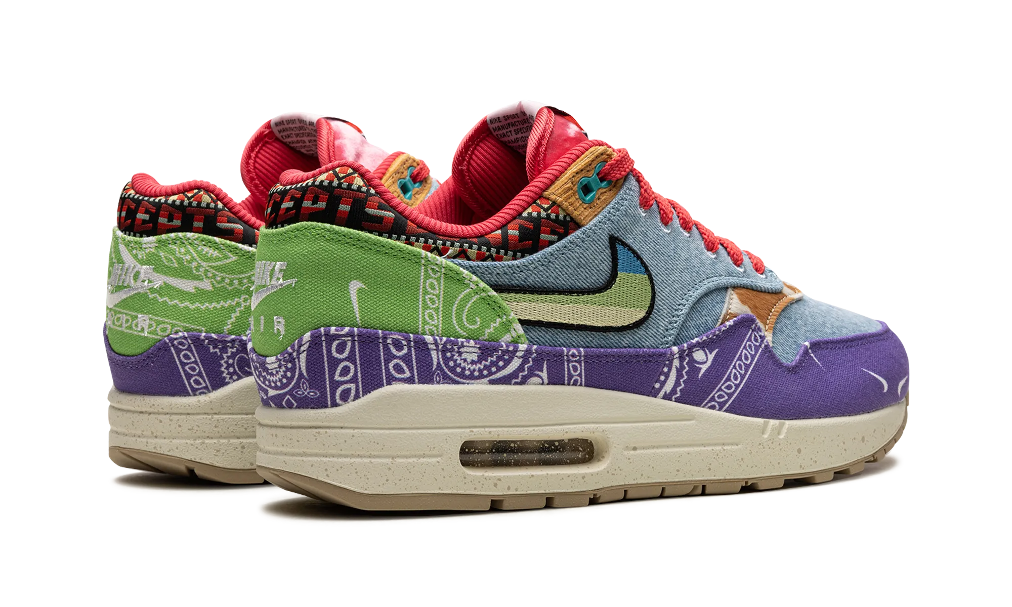 Moisture control Balanced weight Air Max 1 "Concepts - Far Out"