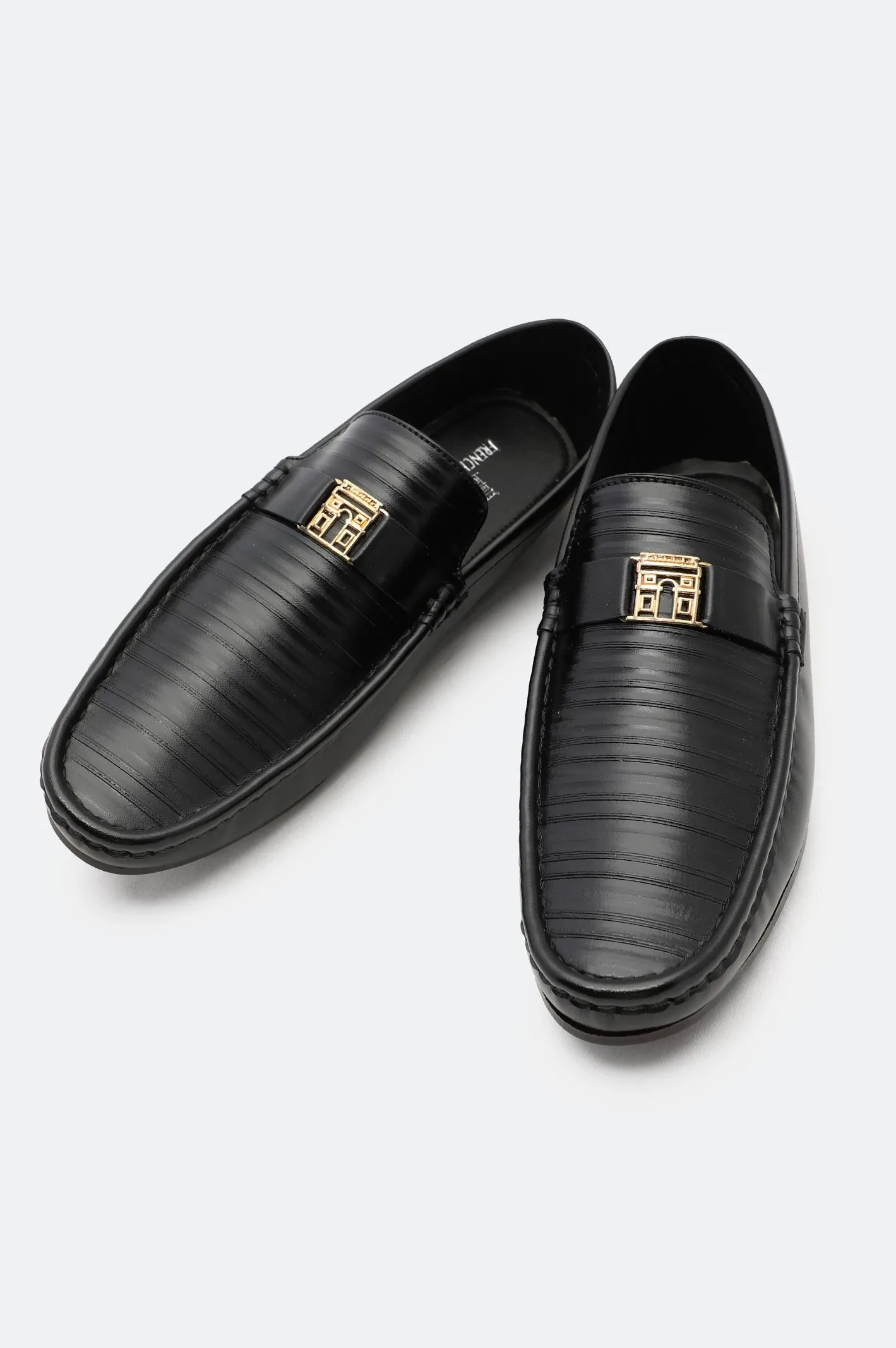 Black Men Casual Moccassins Shoes Fit And Go Bend Hike
