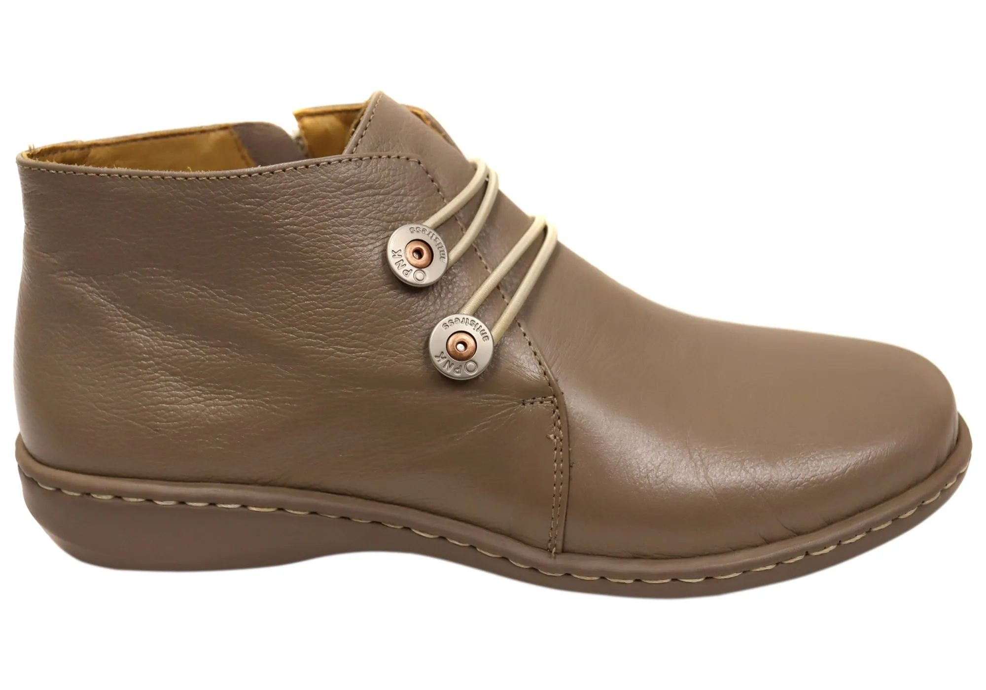 Breathable Rough Trail Hiker Opananken Willow Womens Comfortable Brazilian Leather Ankle Boots
